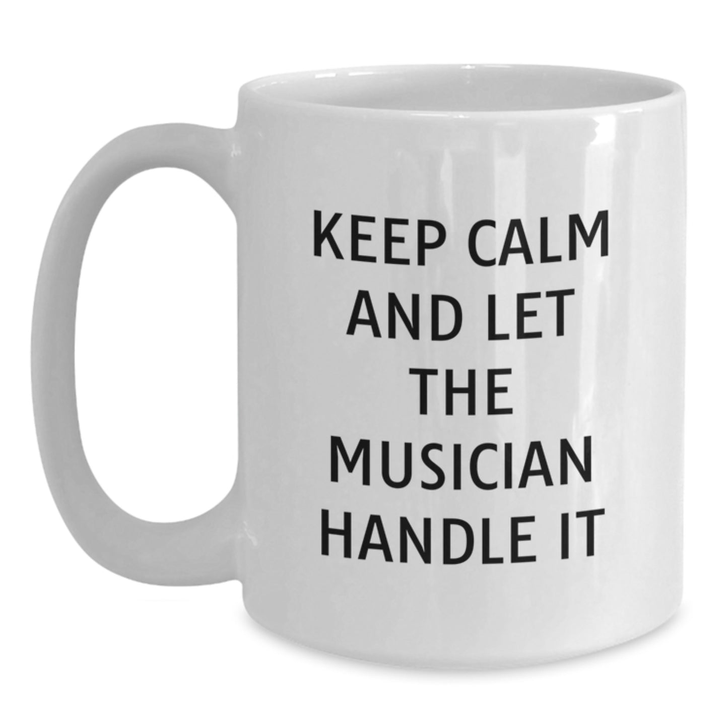 Funny Musician White Coffee Mug Gifts from Friends for Christmas Unique Gift Ideas Musician Lover Mug - Main