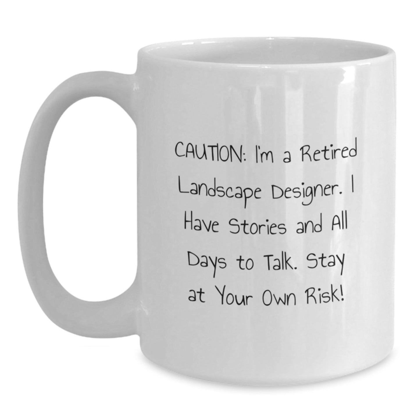 Landscape Designer Gifts, Funny Quote, White Coffee Mug, Birthday Unique Gifts from Family to Friends, Carefully Handcrafted for Landscape Designer - Main