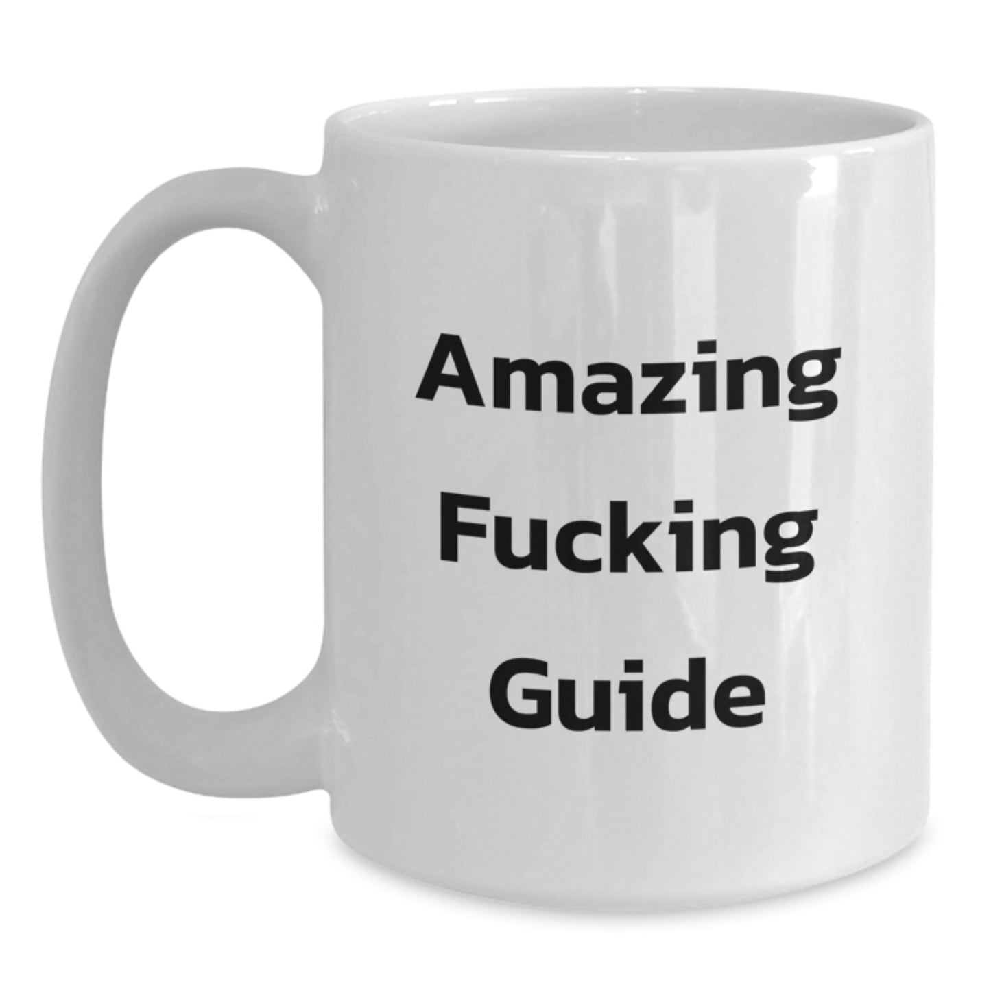 Funny Guide Gifts for Guide Lovers, White Coffee Mug, Gifts from Friends, Best Guide Gifts for Christmas - Main