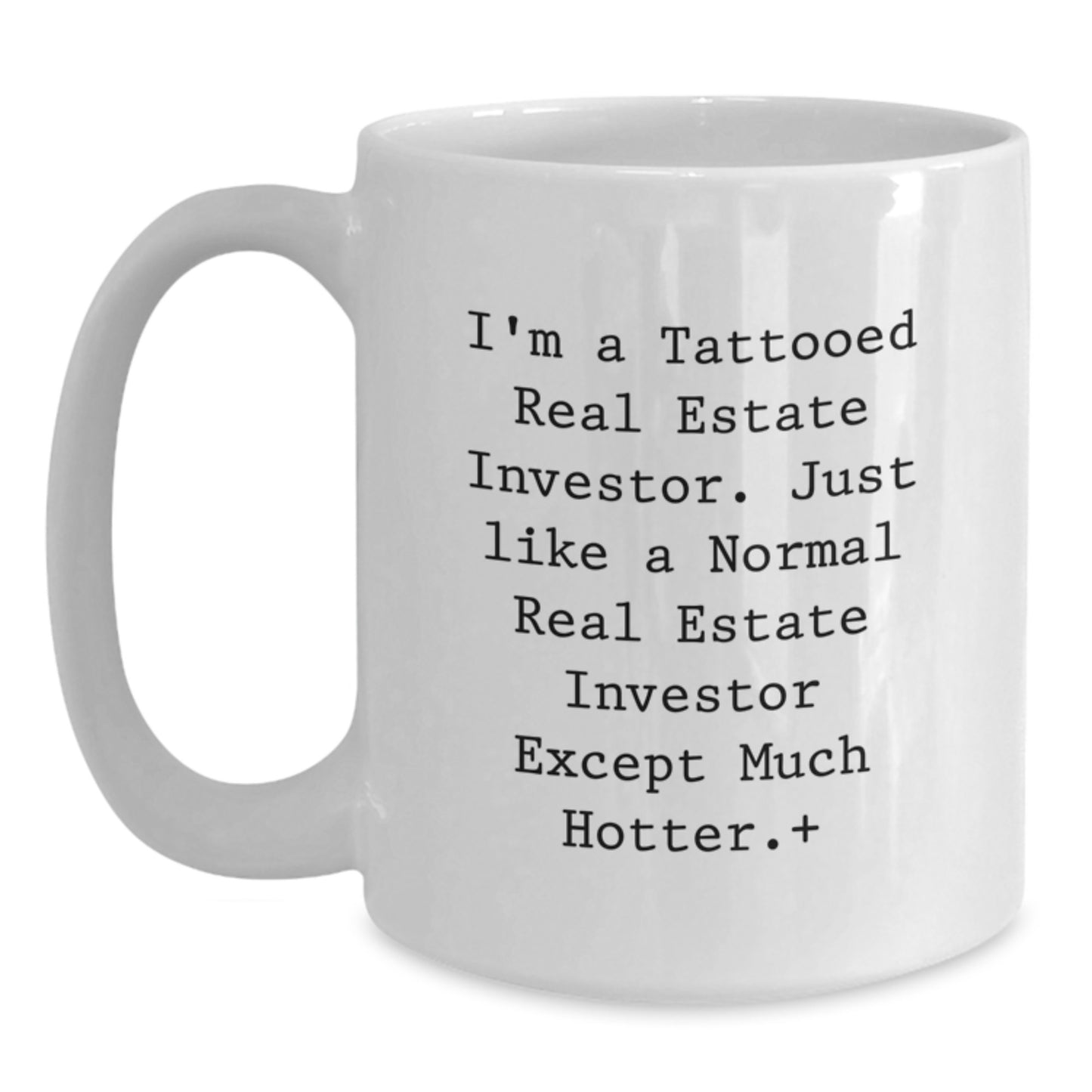 Funny Real Estate Investor White Coffee Mug Gifts from Friends and Family for Real Estate Enthusiasts on Christmas - Main