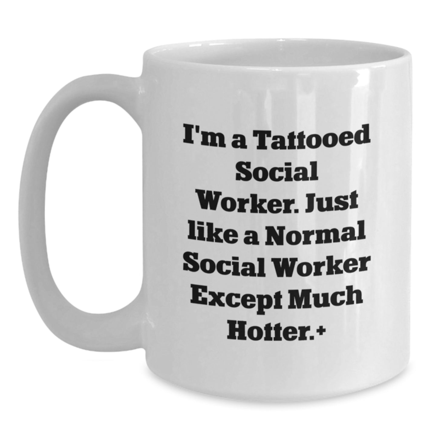 Funny Social Worker White Coffee Mugs Gifts from Friends for Social Worker Coworkers - Main