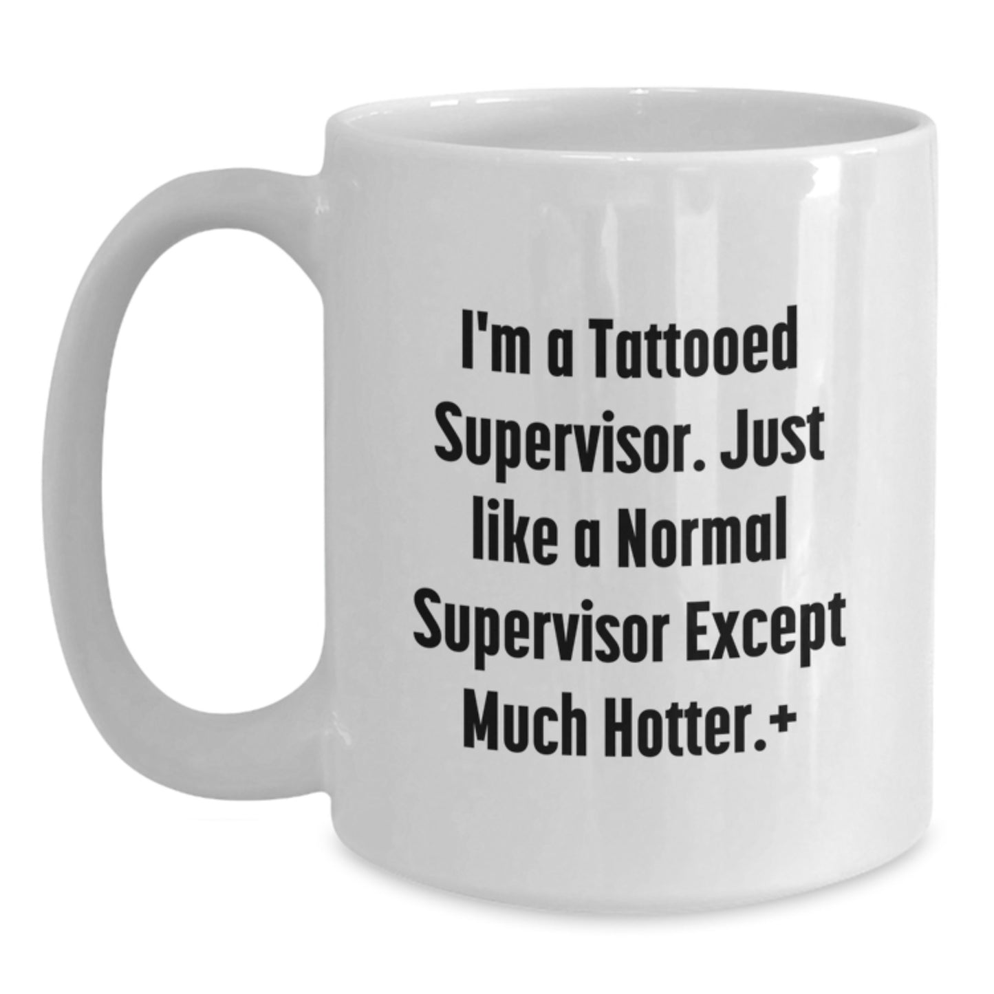 Funny Supervisor Gifts for Men, White Coffee Mugs from Friends, Unique Christmas Unique Gifts - Main