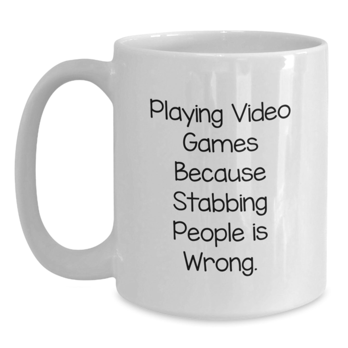 Funny Playing Video Games Gifts for Men - White Coffee Mug from Friends - Christmas Unique Ideas - Main