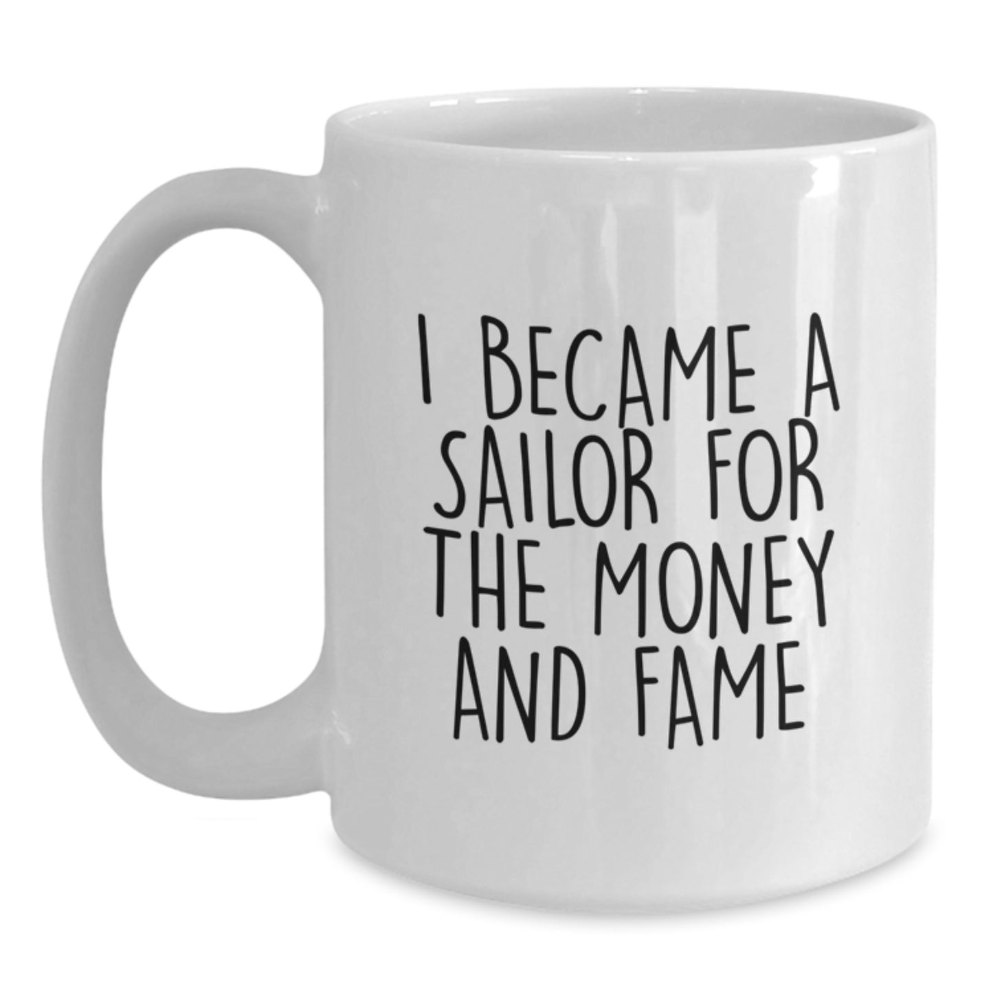 Sailor Inspired White Coffee Mug Gifts from Friends for Men Merry Christmas Unique Present - Main