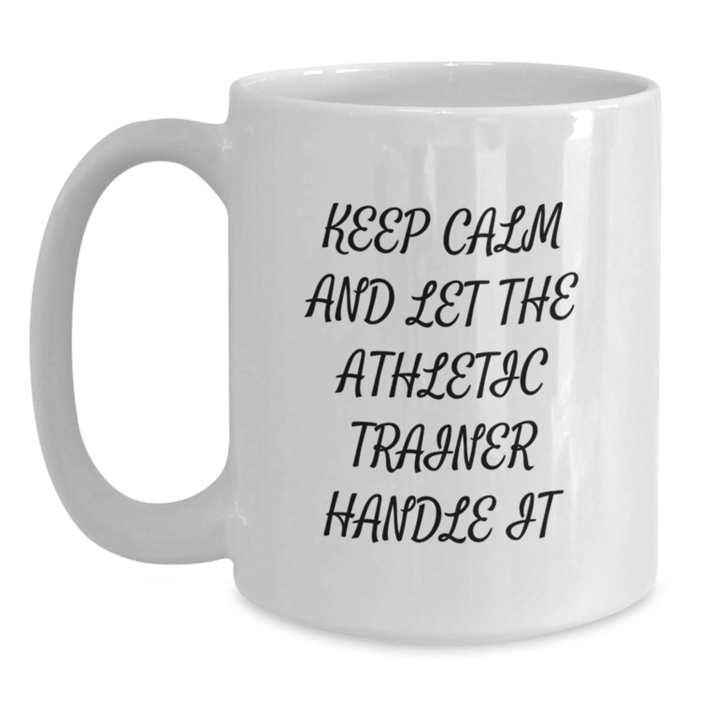Funny Athletic Trainer White Coffee Mugs for Men Gifts from Family to Friends and Coworkers - Main