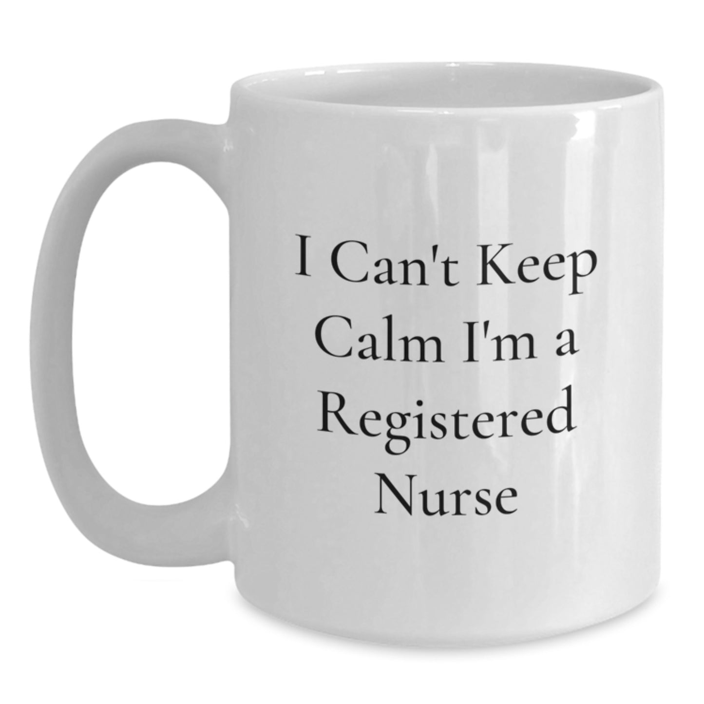 Funny Registered Nurse Gifts for Him Her Birthday Unique White Coffee Mug - Main