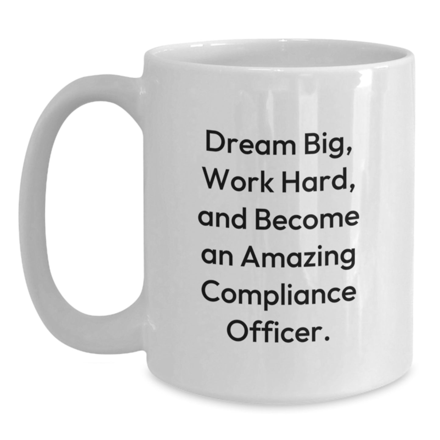 Compliance Officer Gifts, Funny Quote White Coffee Mugs, Birthday Unique Gifts from Friends, Amazing Compliance Officer Coffee Mug - Main