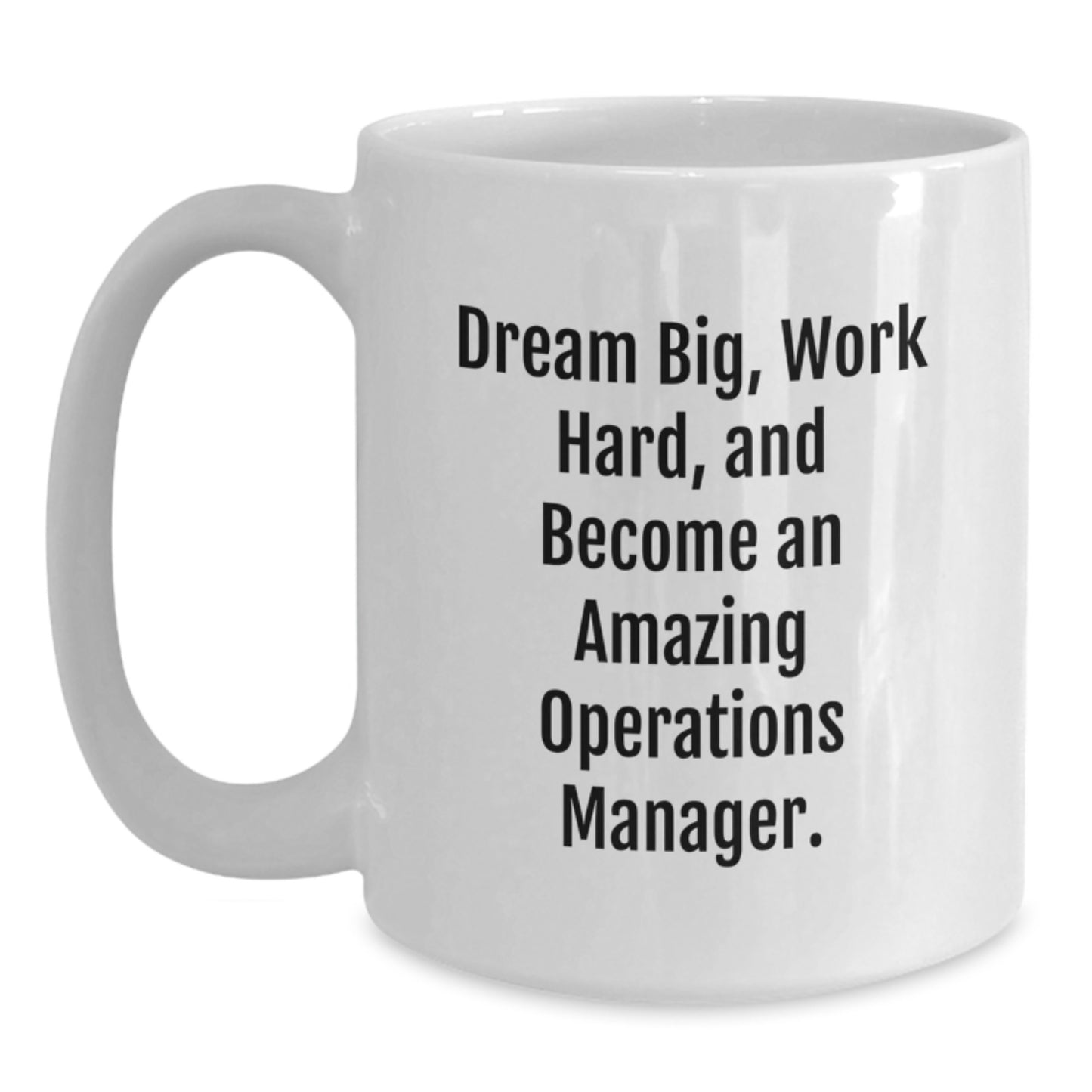 Funny Quote Gifts from Friends to Operations Manager with White Coffee Mug, Christmas Unique Gifts for Him, Her, Coworkers, Family - Main