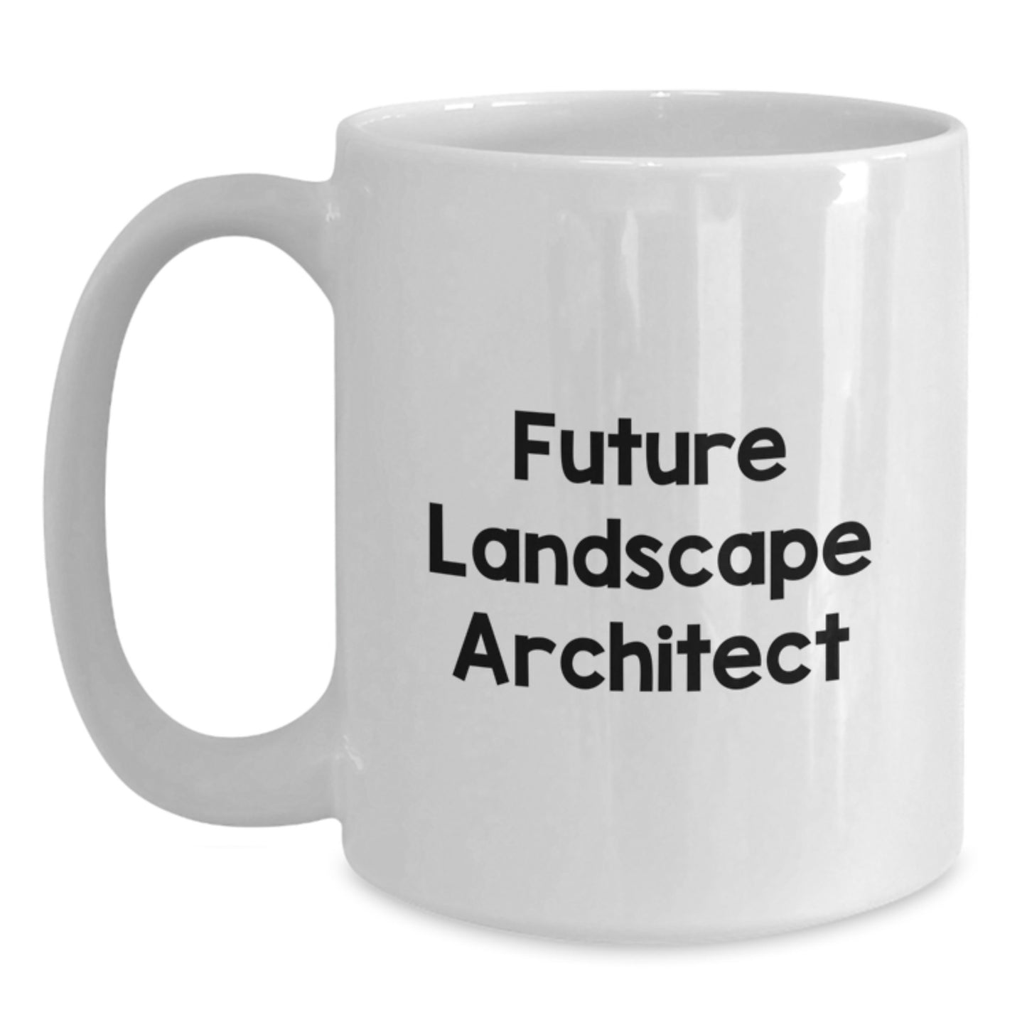 Funny Future Landscape Architect White Coffee Mug Gifts from Friends, Unique Christmas Unique Gifts for Men, Women, Coworkers, Family - Main