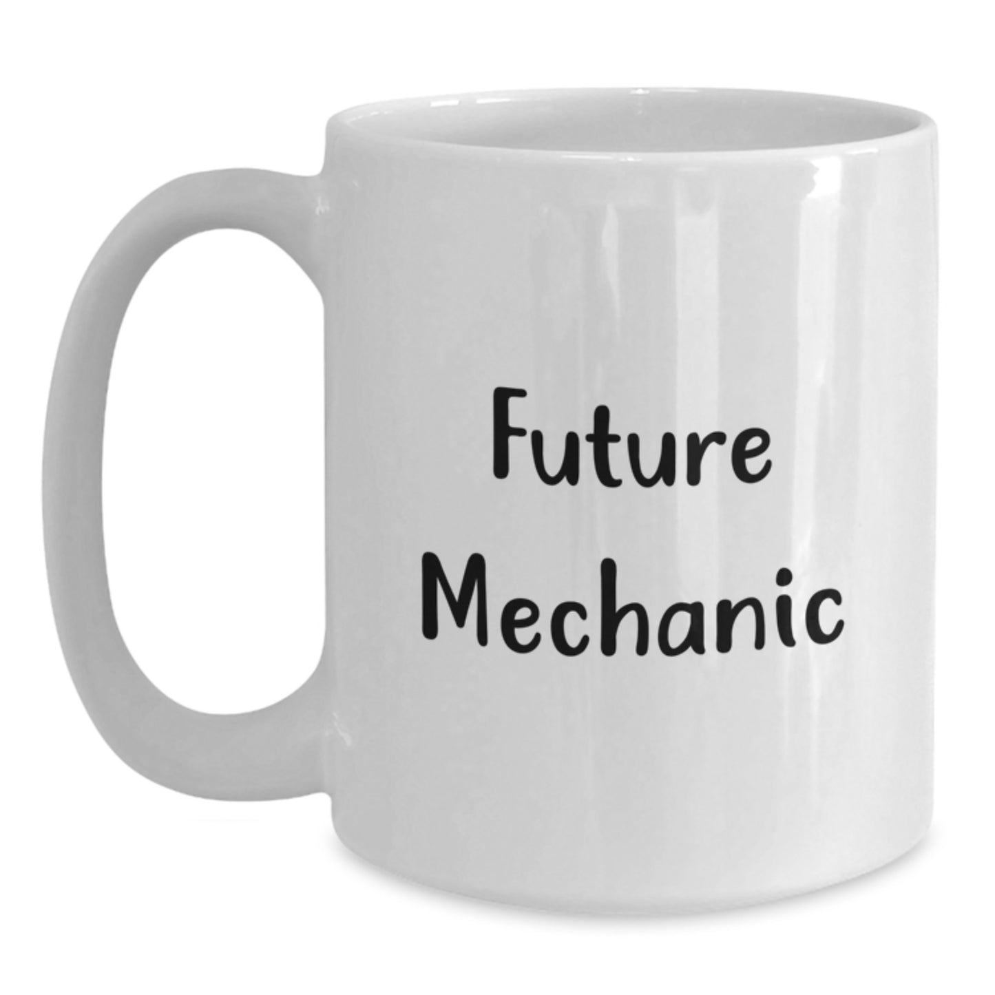 Funny Gifts from Friends for Future Mechanic Men Christmas Unique Mugs, White Ceramic Mechanic Coffee Mug - Main