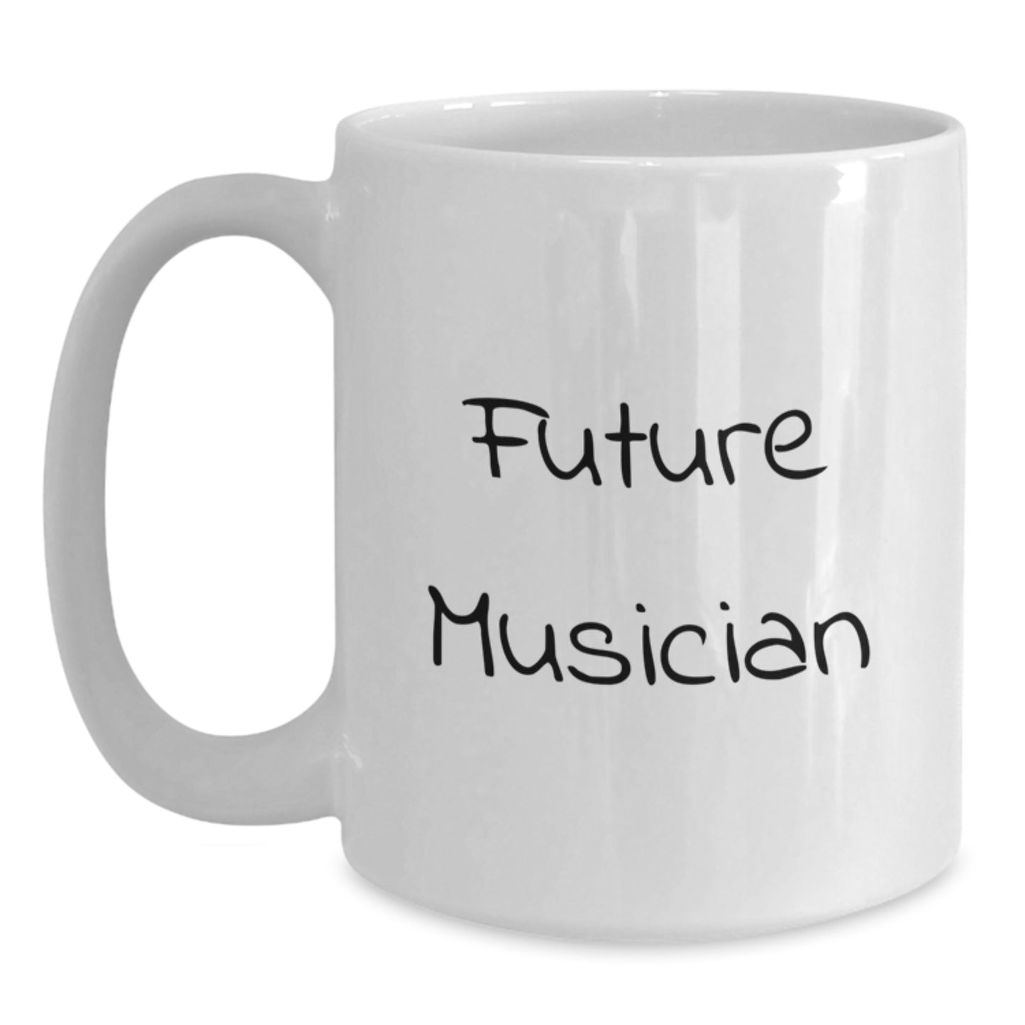 Funny Quote Musician Gifts from Friends for Christmas Unique White Coffee Mug - Main