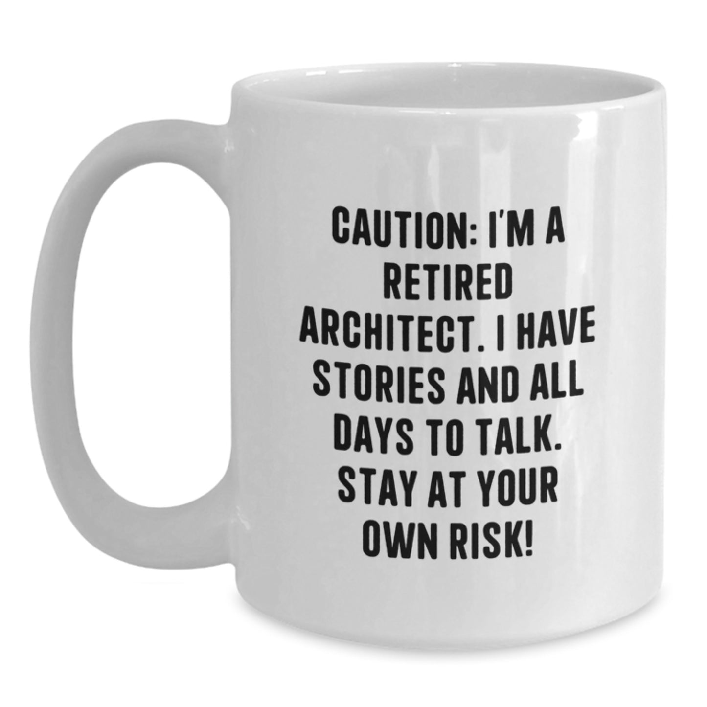 Funny Architect White Coffee Mugs Gifts from Friends for Christmas - Main
