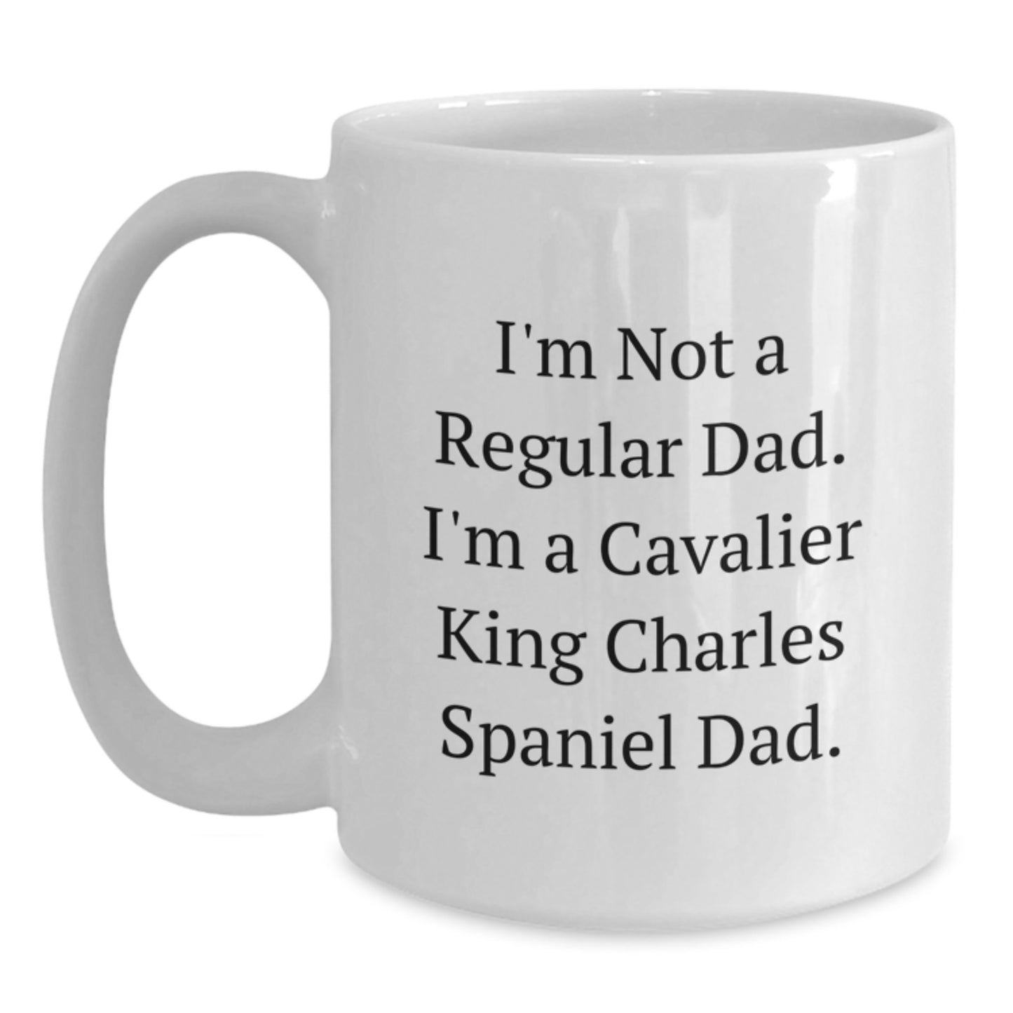 Cavalier King Charles Spaniel Dog Dad Funny Gifts from Men to Friends for Christmas - Main