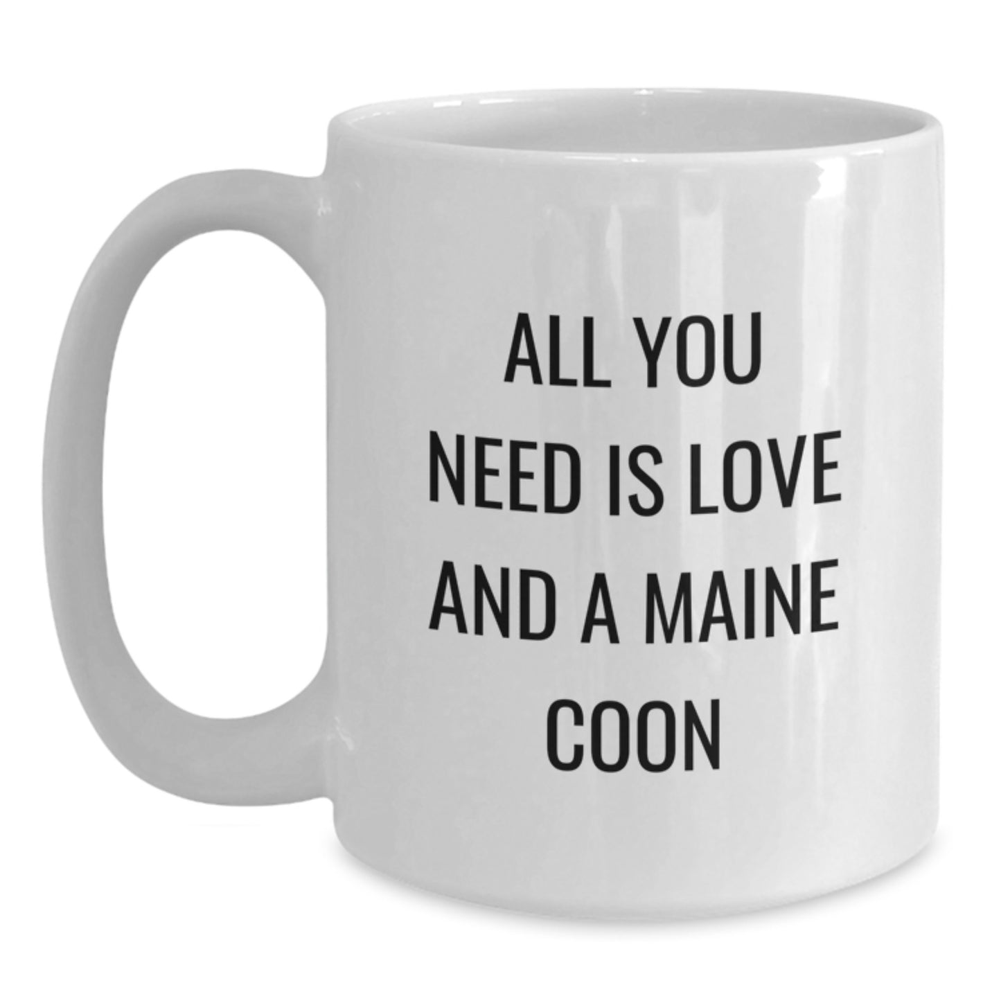 Maine Coon Cat Lovers Funny Quote Gifts from Family to Friends for Christmas Unique - Main