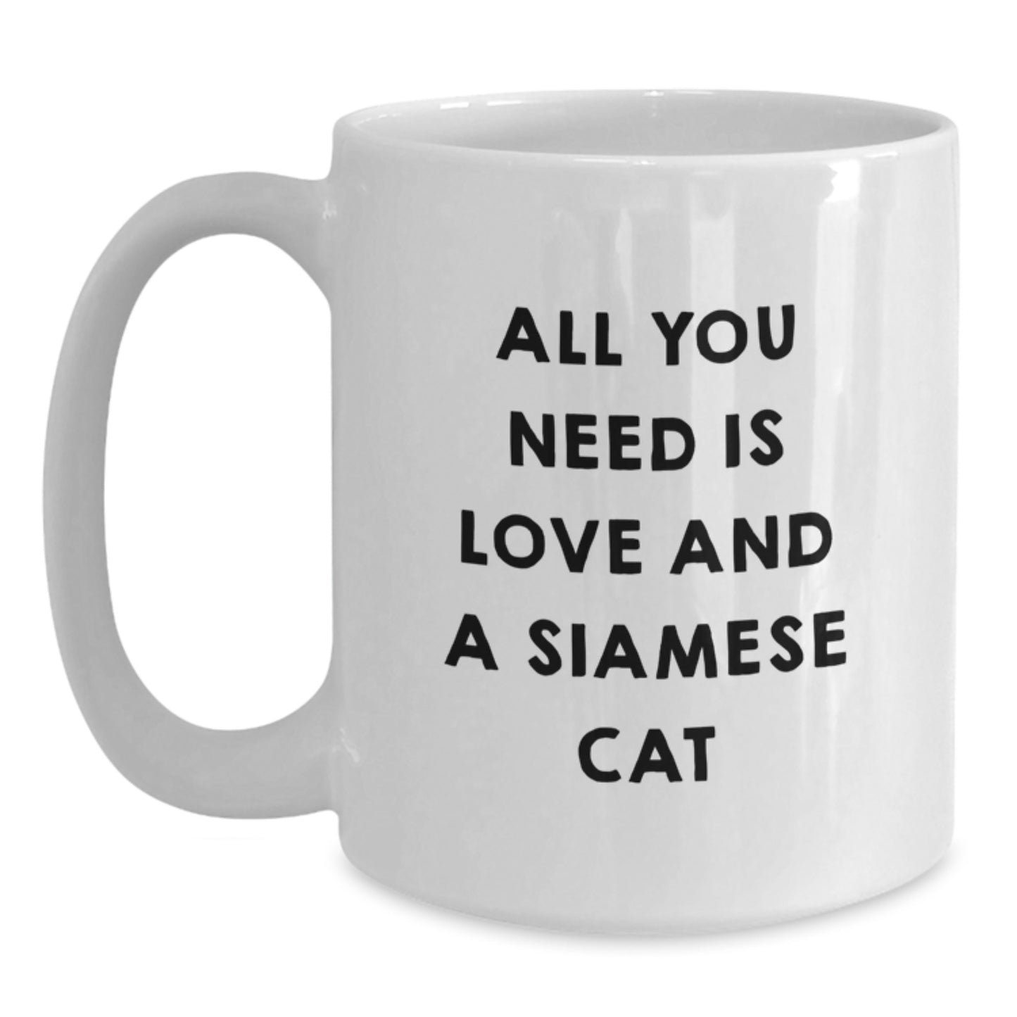 Funny Siamese Cat Gifts from Men to Women Friends Family on Christmas Unique Mugs - Main