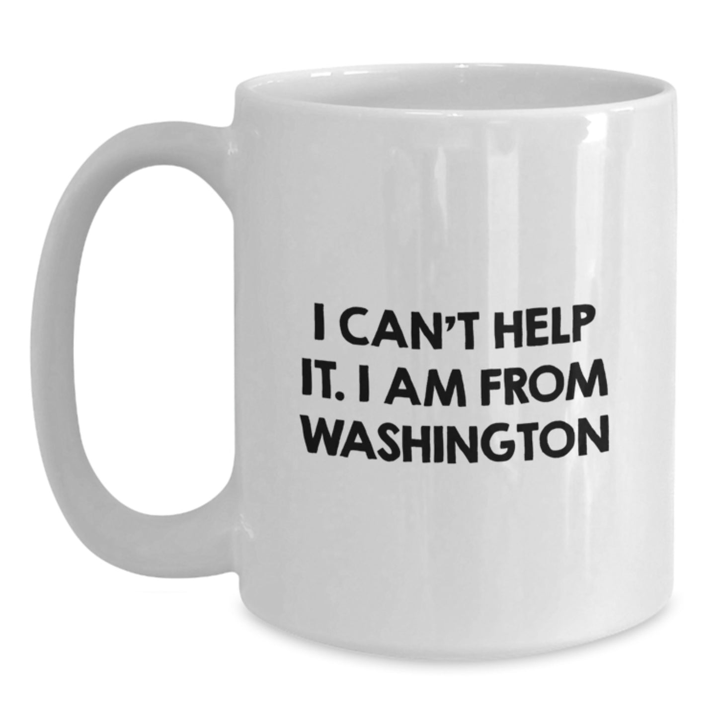 Washington State Gifts from Friends, Funny Coffee Mugs for Washington Lovers, Birthday Unique Gifts for Her Him - Main