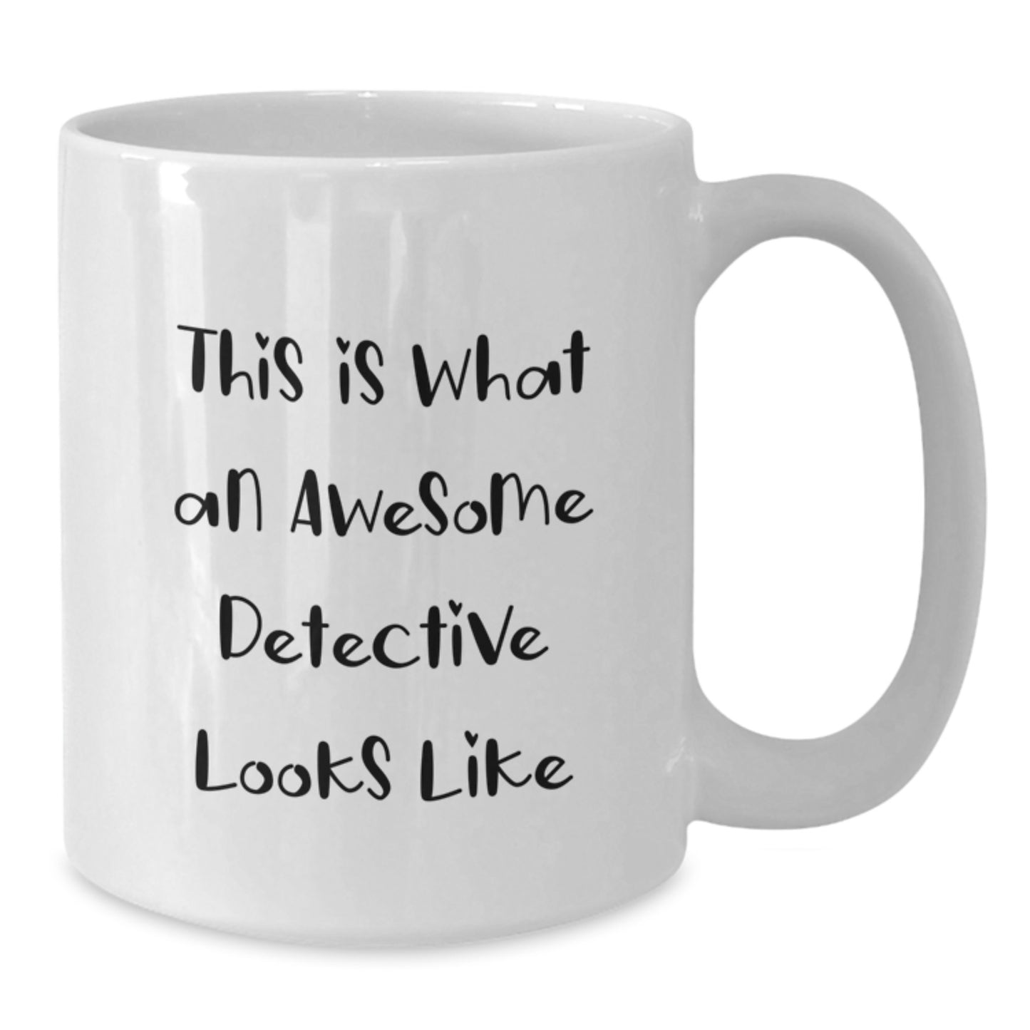 Detective Gifts for Men - White Coffee Mug This Is What An Awesome Detective Looks Like, Funny Birthday Present from Men - Additional
