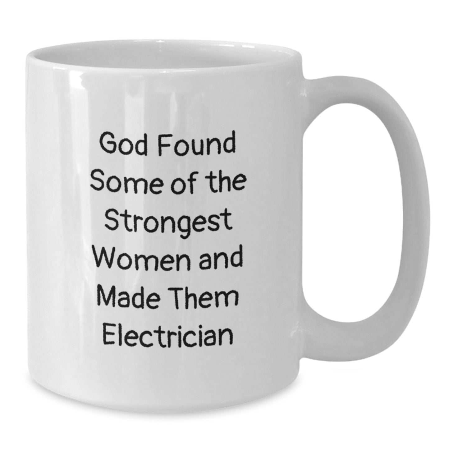 Funny Electrician Gifts from Friends and Family for Electrician Women, White Coffee Mug, Christmas Unique Gifts, Gifts for Electrician Men - Additional