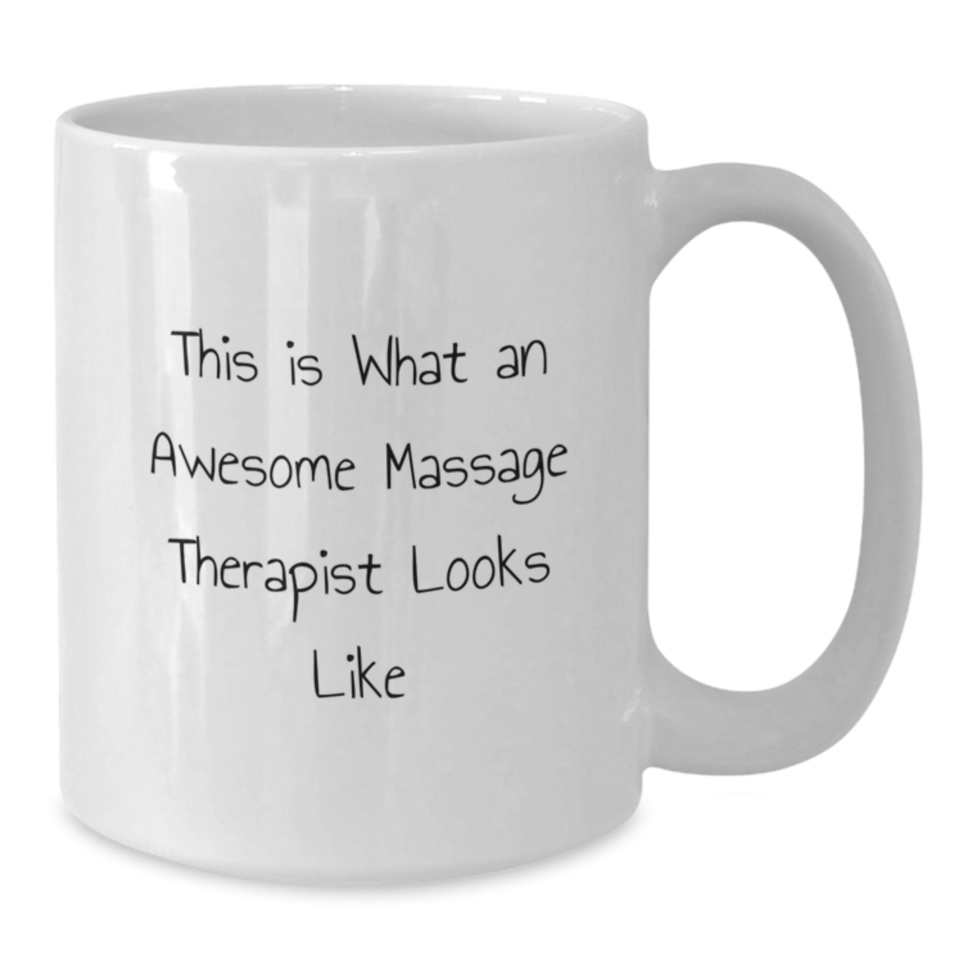 Massage Therapist Gift, Funny Quote White Coffee Mug, Gifts from Friends for Birthday, 11oz or 15oz, Ceramic, Microwave and Dishwasher Safe - Additional