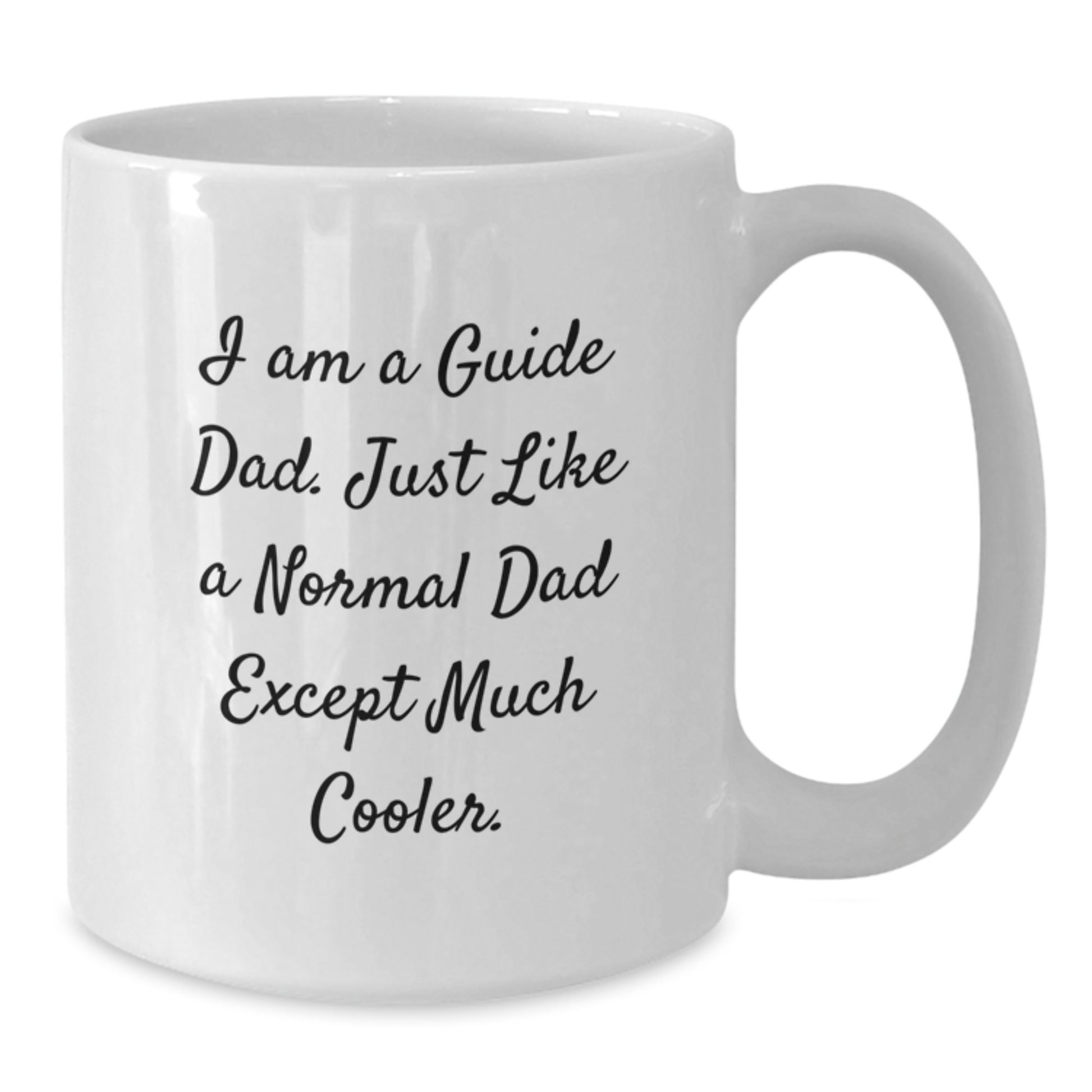 Funny Guide Dad White Coffee Mug Gifts for Guide, Christmas Unique Gifts from Guide Dad - Additional