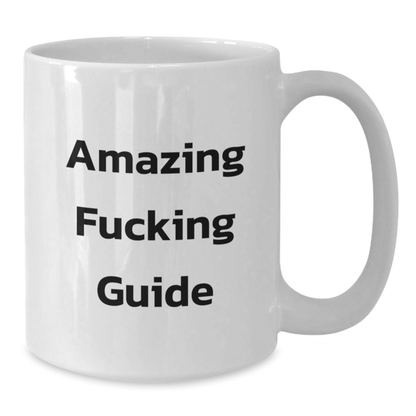 Funny Guide Gifts for Guide Lovers, White Coffee Mug, Gifts from Friends, Best Guide Gifts for Christmas - Additional