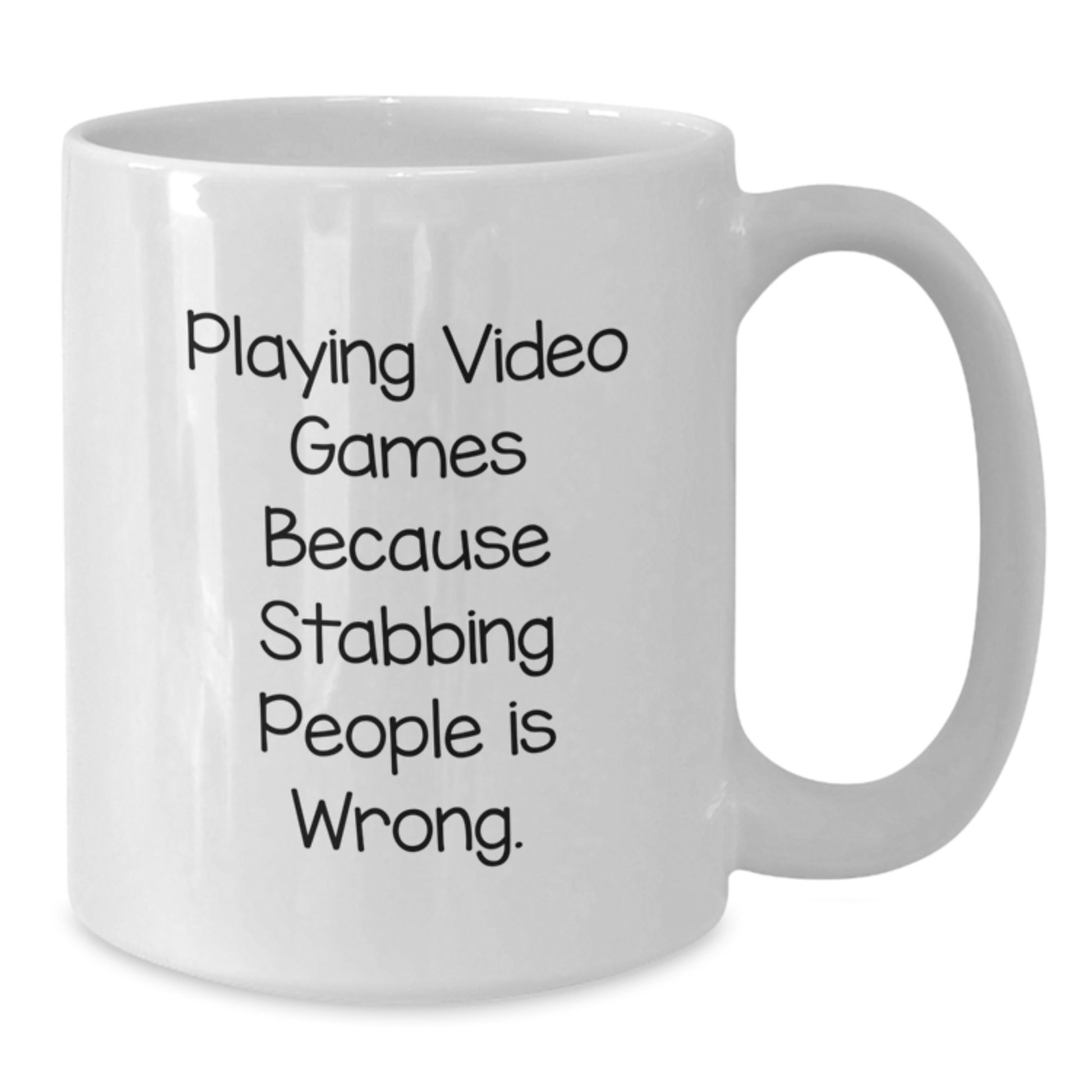 Funny Playing Video Games Gifts for Men - White Coffee Mug from Friends - Christmas Unique Ideas - Additional