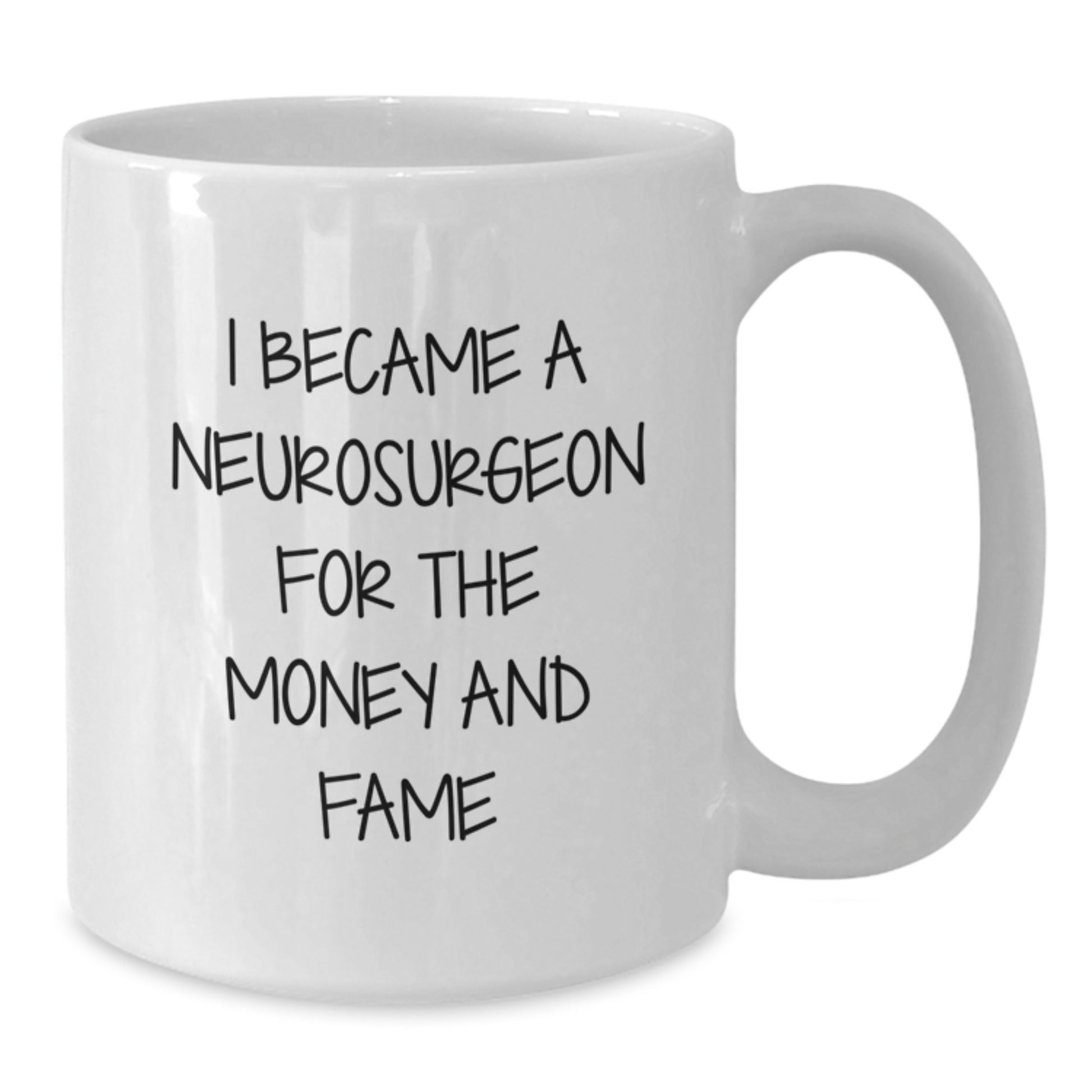 Funny Neurosurgeon White Coffee Mugs Gifts from Family to Neurosurgeon Men on Christmas Unique Gifts - Additional
