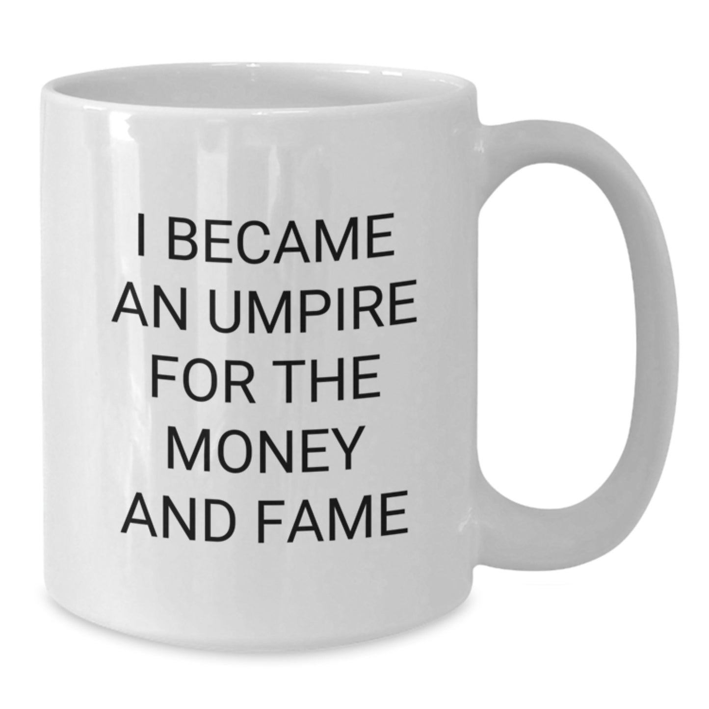 Umpire Gifts for Men, Funny Umpire White Coffee Mug, Christmas Unique Gifts from Friends, Funny Umpire Quote - Additional