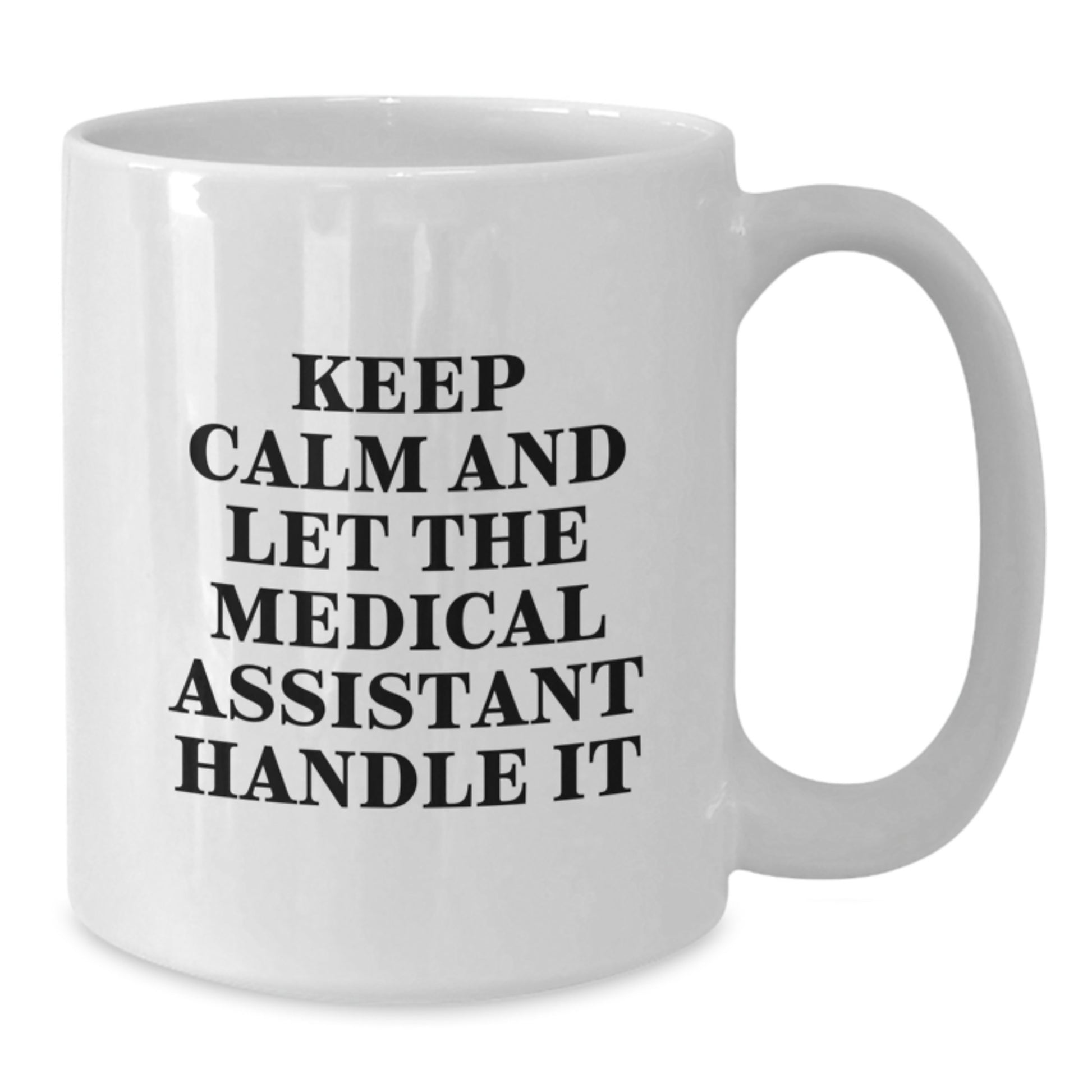 Funny Gifts for Medical Assistants, White Coffee Mug, Christmas Unique Presents from Friends and Family - Additional