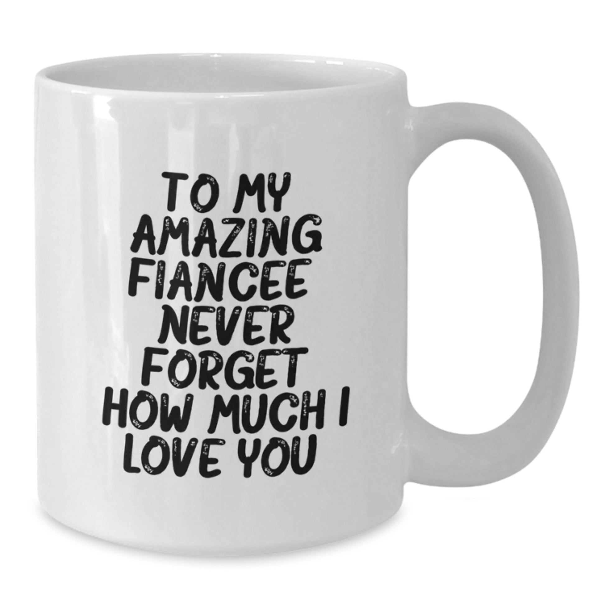 Funny Quotes for Fiancee Gifts from Men, Unique White Coffee Mugs for Christmas Unique Gifts for Her - Additional