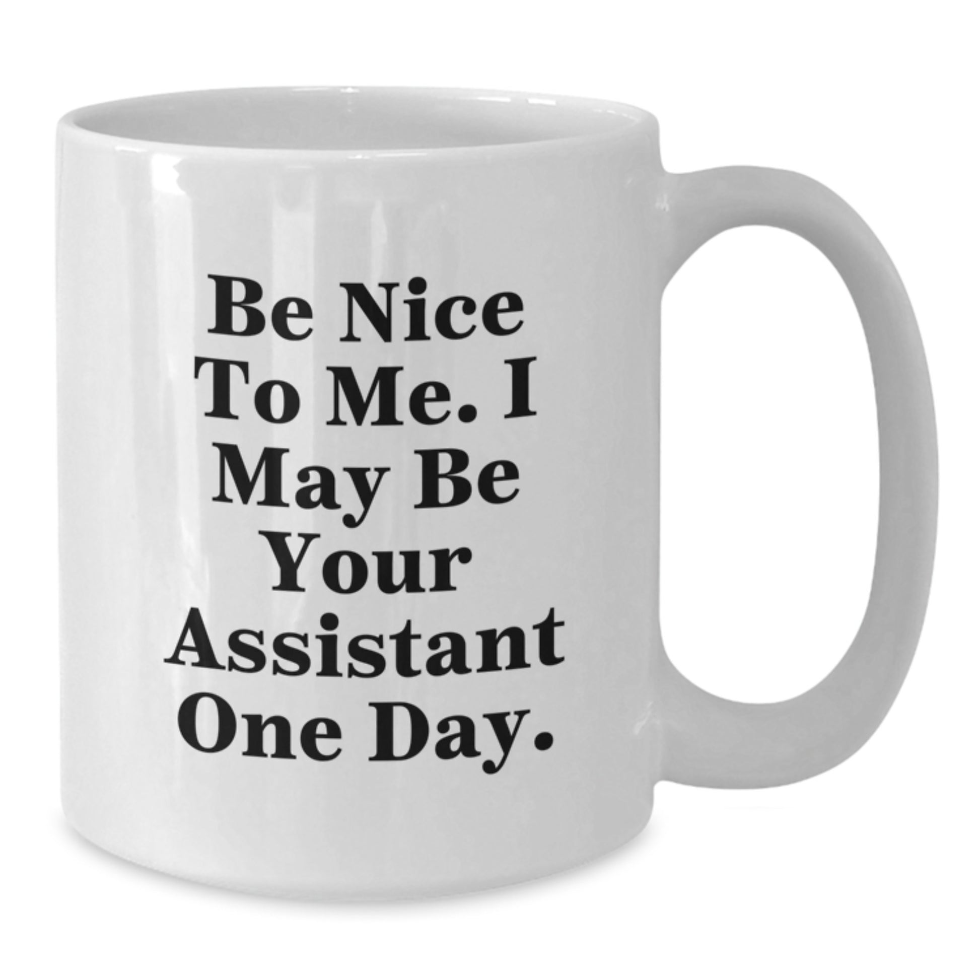 Funny Assistant White Coffee Mug Gifts from Friends for Christmas - Additional