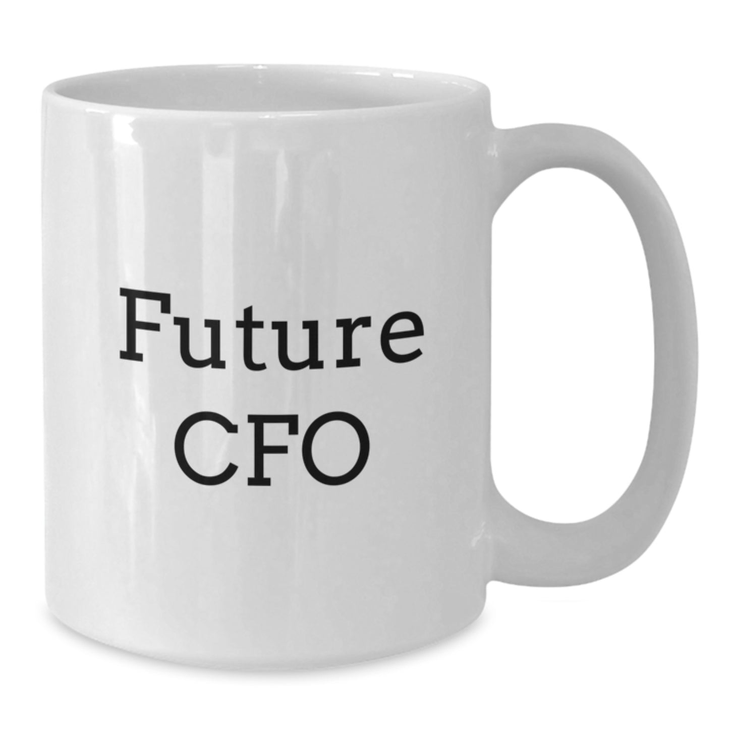Funny CFO Gifts from Friends for Birthday Unique CFO White Coffee Mugs, Future CFO Humor, White Coffee Mug for CFO, Funny Quote 'You're Future CFO, You're Doing Great!' - Additional