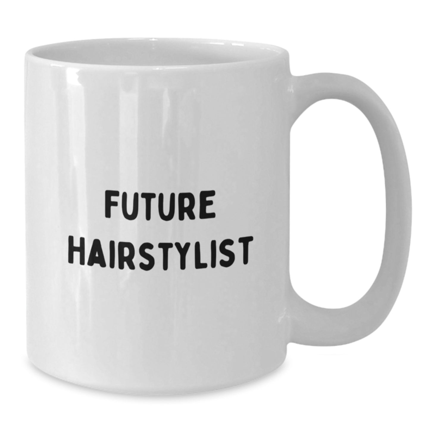 Funny Hairstylist Gifts from Friends for Future Hairstylist Birthday Unique White Coffee Mugs, Inspirational Quote 'You're a Cut Above the Rest', 11oz or 15oz Capacity, Microwave and Dishwasher Safe - Additional