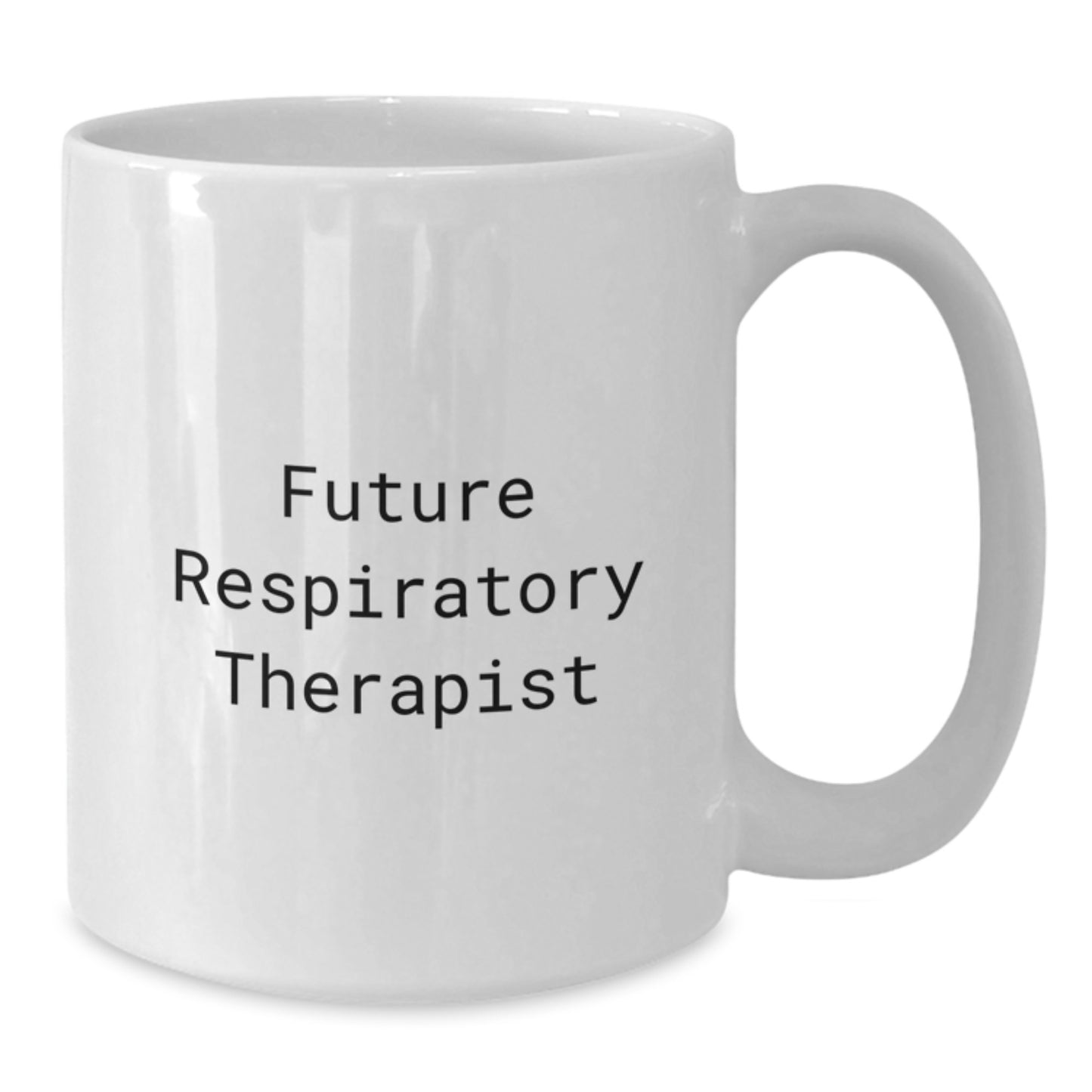 Funny Inspirational Gifts from Friends for Future Respiratory Therapist Birthday Unique Gifts, White Coffee Mug, 'You're a Breath of Fresh Air' - Additional