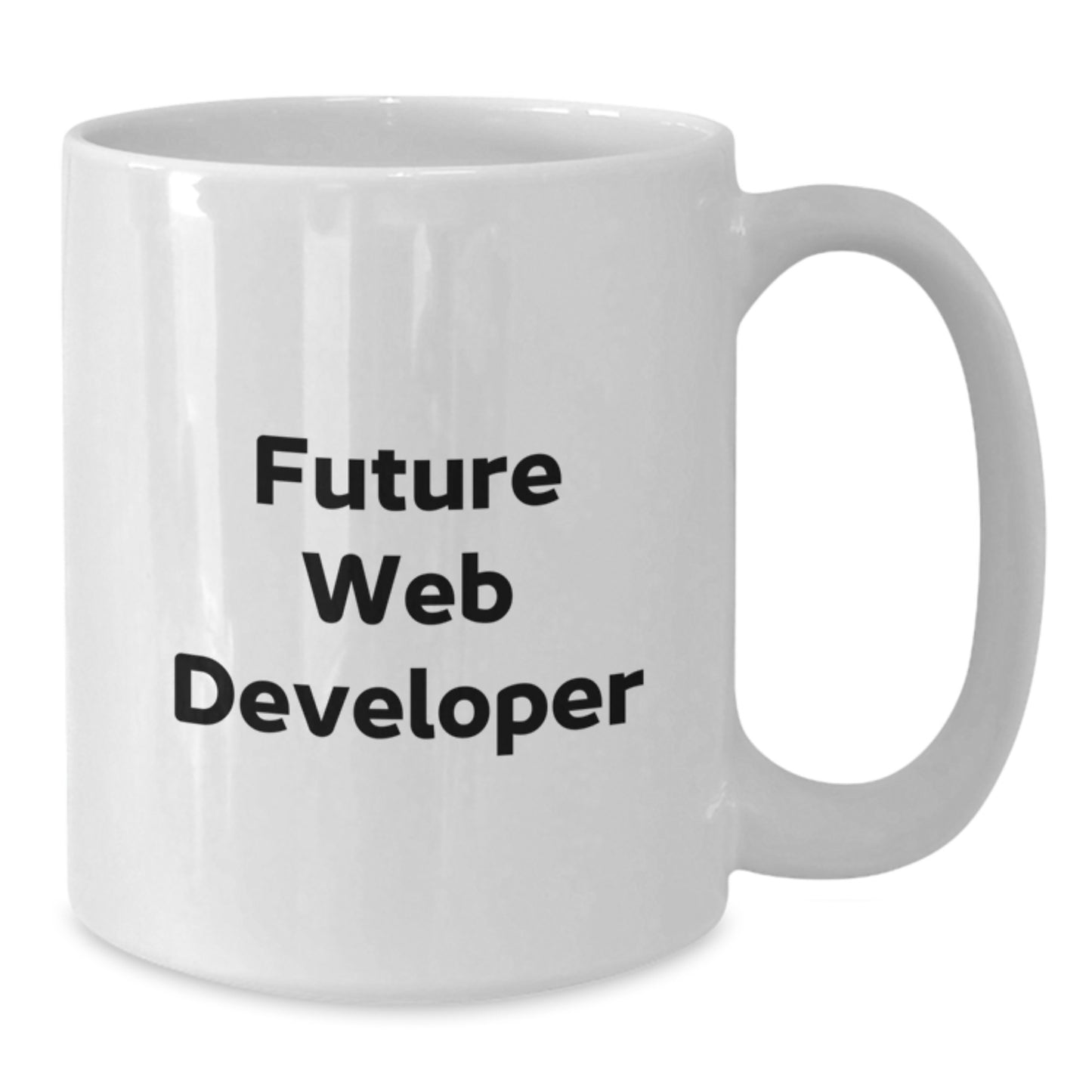 Funny Web Developer Gifts from Friends for Men, White Coffee Mug, Inspirational Quote for Future Web Developers, Unique Christmas Unique Gifts - Additional