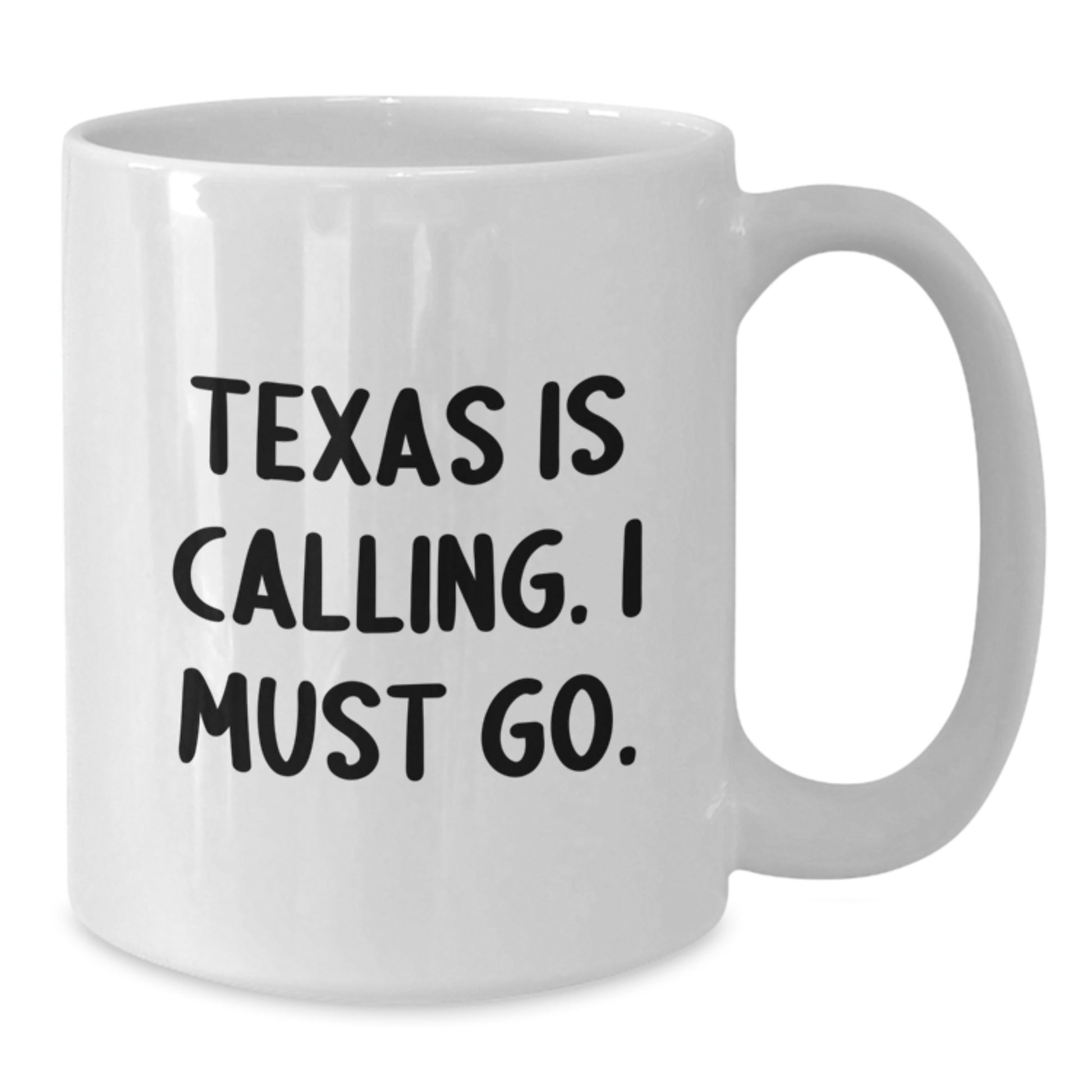 Texas Enthusiast's White Coffee Mug - Funny Quote Gifts from Friends for Men Women Coworkers - Inspirational Texas White Coffee Mug, Christmas Unique Gifts - Additional