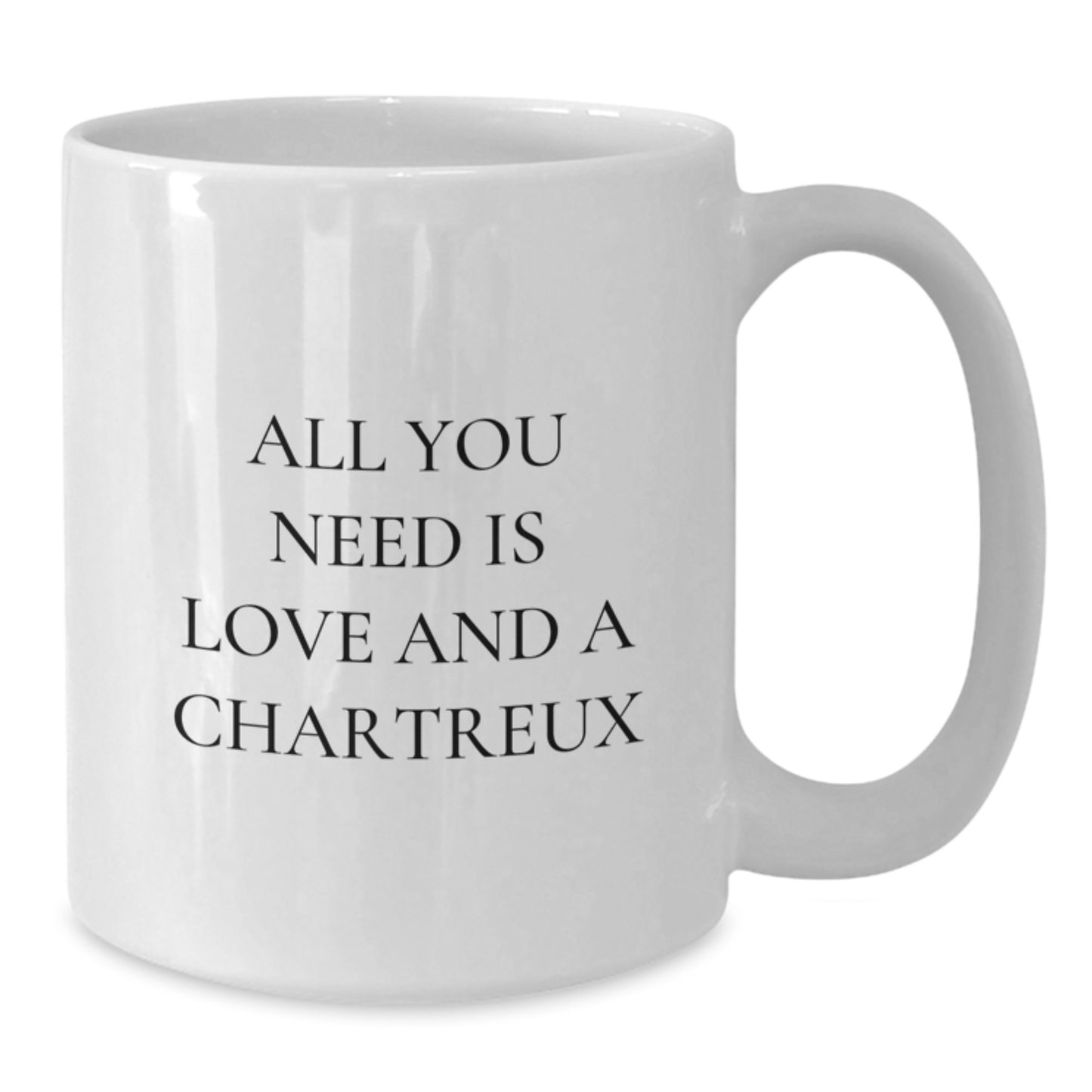 Chartreux Cat Lovers' Gift, White Coffee Mug, All You Need Is Love, Birthday Unique Gifts from Friends - Additional