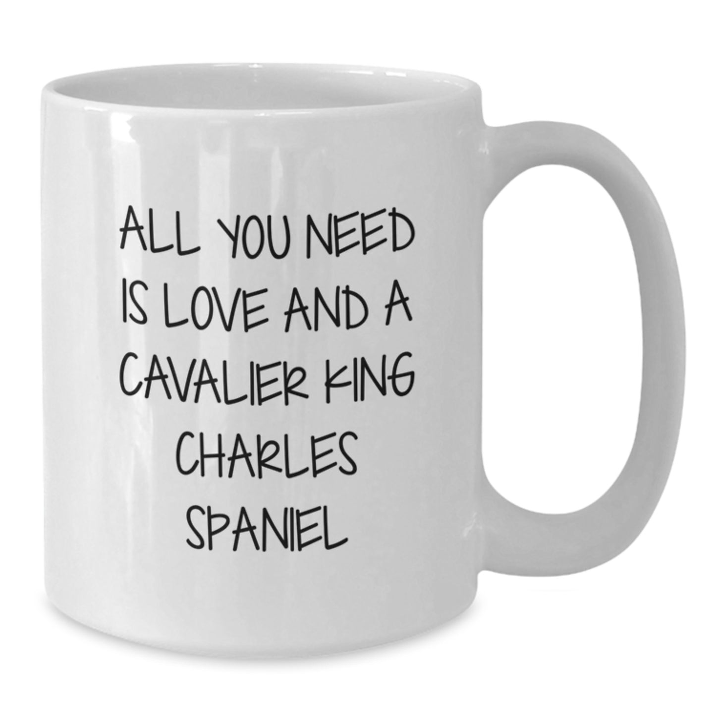 Cavalier King Charles Spaniel Dog Lover Gifts from Men to Friends, Funny White Coffee Mug for Christmas Unique Presents - Additional
