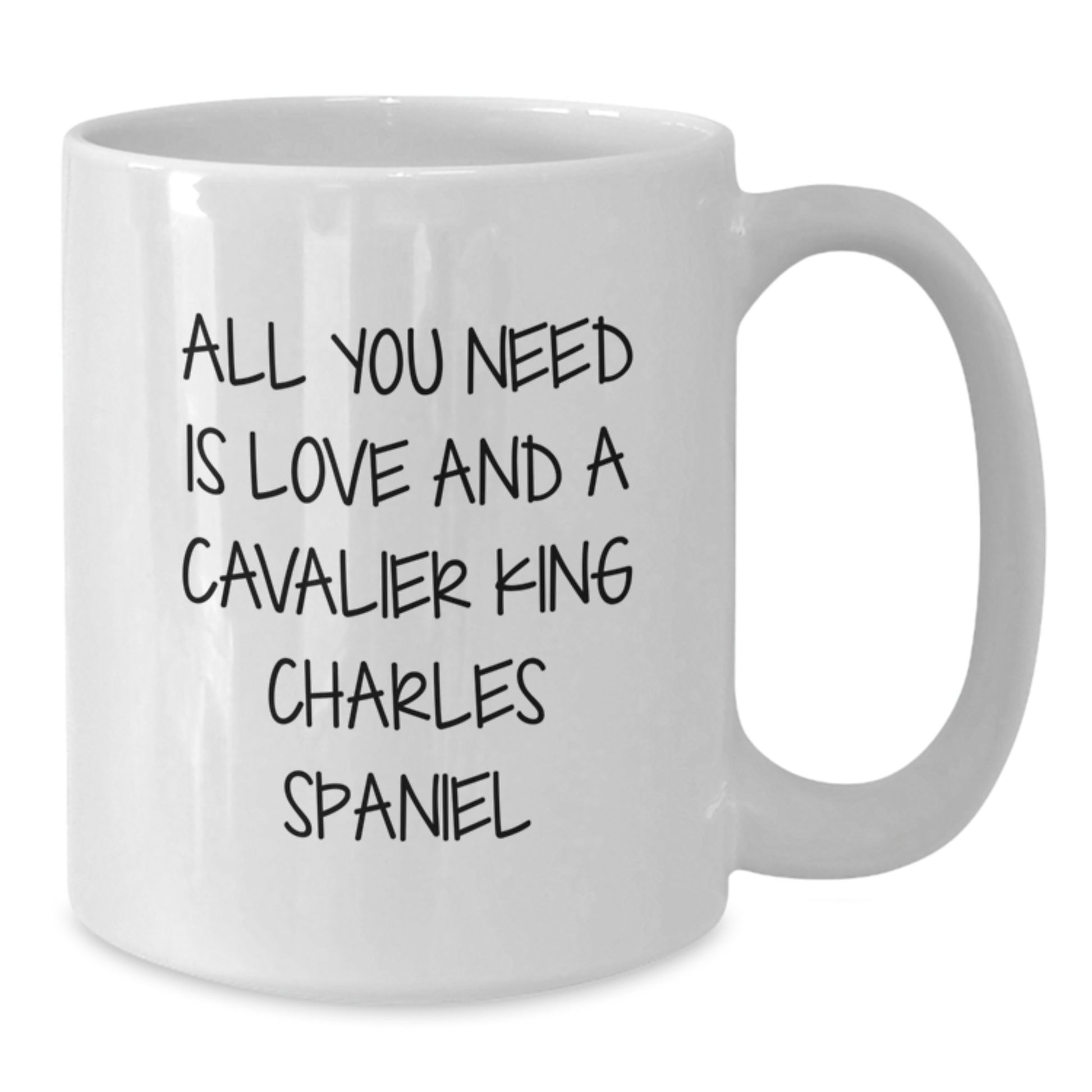 Cavalier King Charles Spaniel Dog Lover Gifts from Men to Friends, Funny White Coffee Mug for Christmas Unique Presents - Additional
