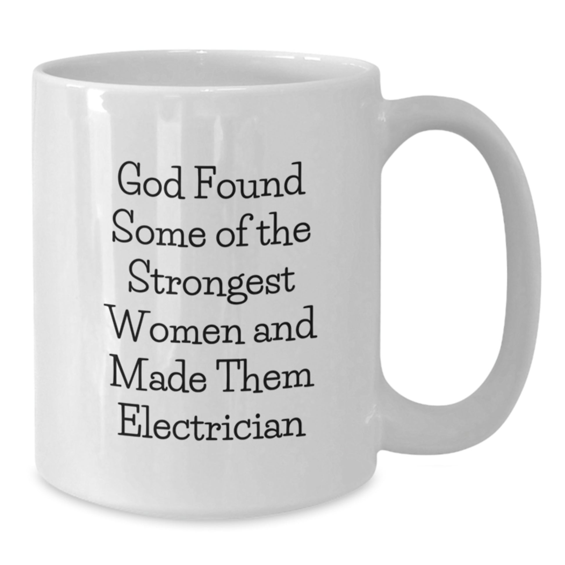 Funny Electrician Gifts for Women Christmas Unique White Coffee Mugs from Friends - Additional