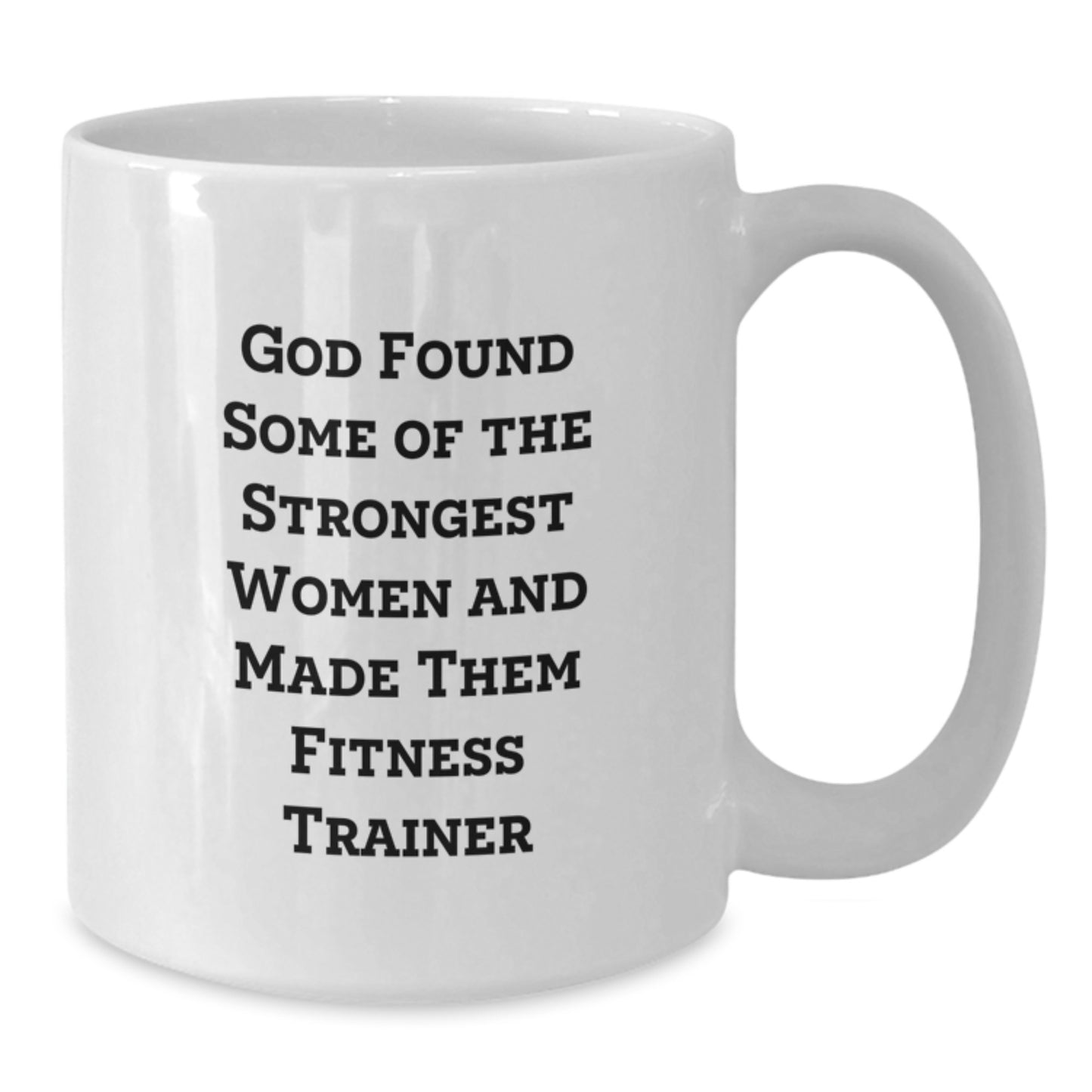 Funny Fitness Trainer Gifts from Men to Women Friends for Christmas Unique White Coffee Mug - Additional