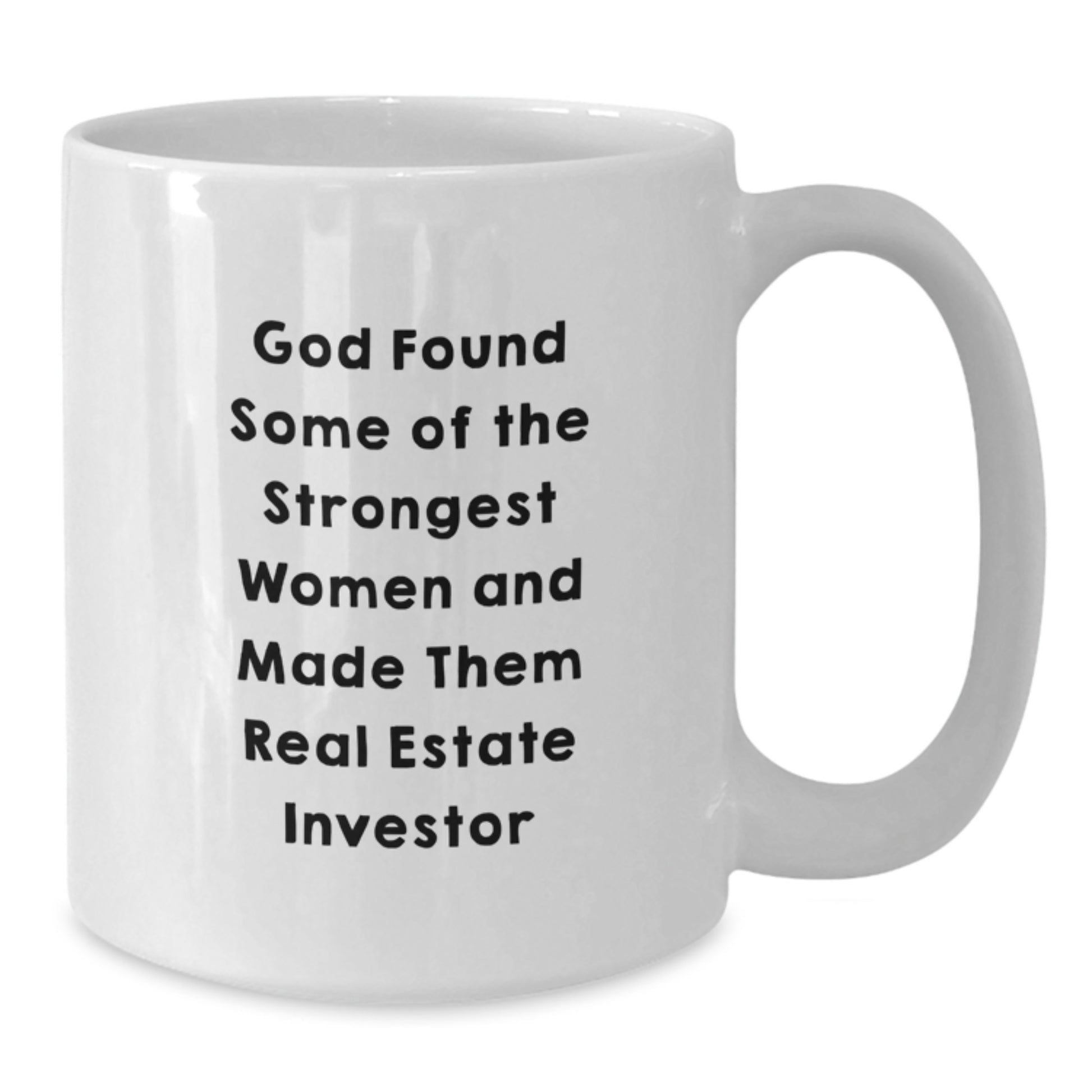 Funny Real Estate Investor Gifts from Women to Women, Unique White Coffee Mug, Christmas Unique Gifts for Real Estate Investor Women - Additional