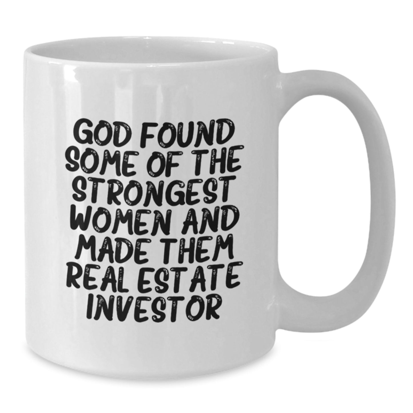 Funny Inspirational Gifts for Real Estate Investor Women, White Ceramic Coffee Mug, Christmas Unique Gifts from Men to Women - Additional