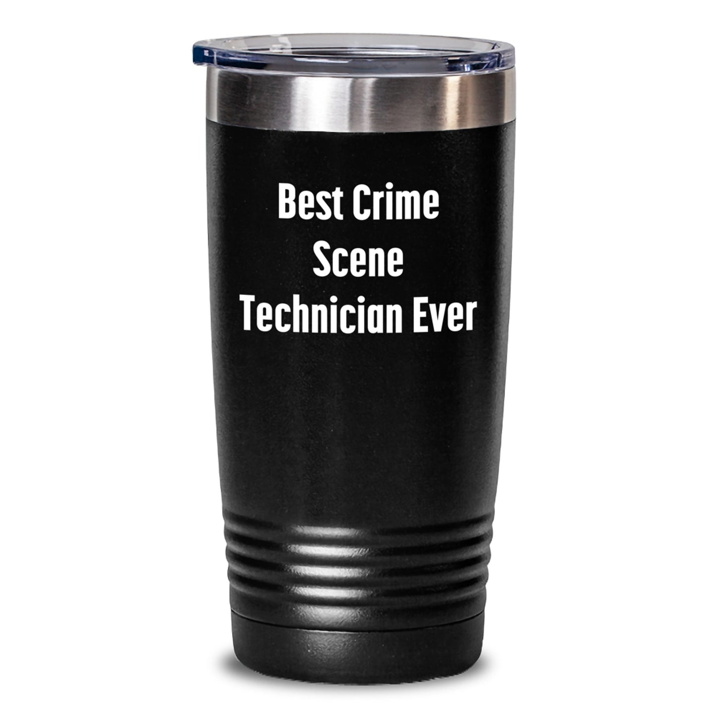 Funny Crime Scene Technician Gifts from Friends for Her - Best Crime Scene Technician Ever, Tumbler for Graduation - Main
