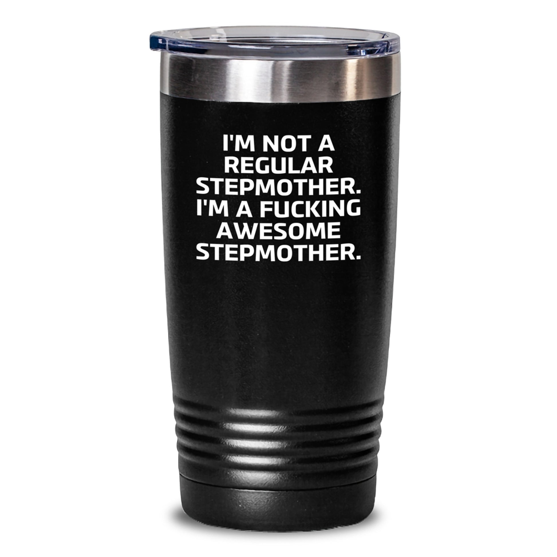 Funny Stepmother Gifts for Her Awesome Stepmother Tumbler, Gifts from Men to Stepmother, Christmas Unique Stepmother Tumblers, Funny Quote Stepmother, Stepmother Lover Gifts - Main