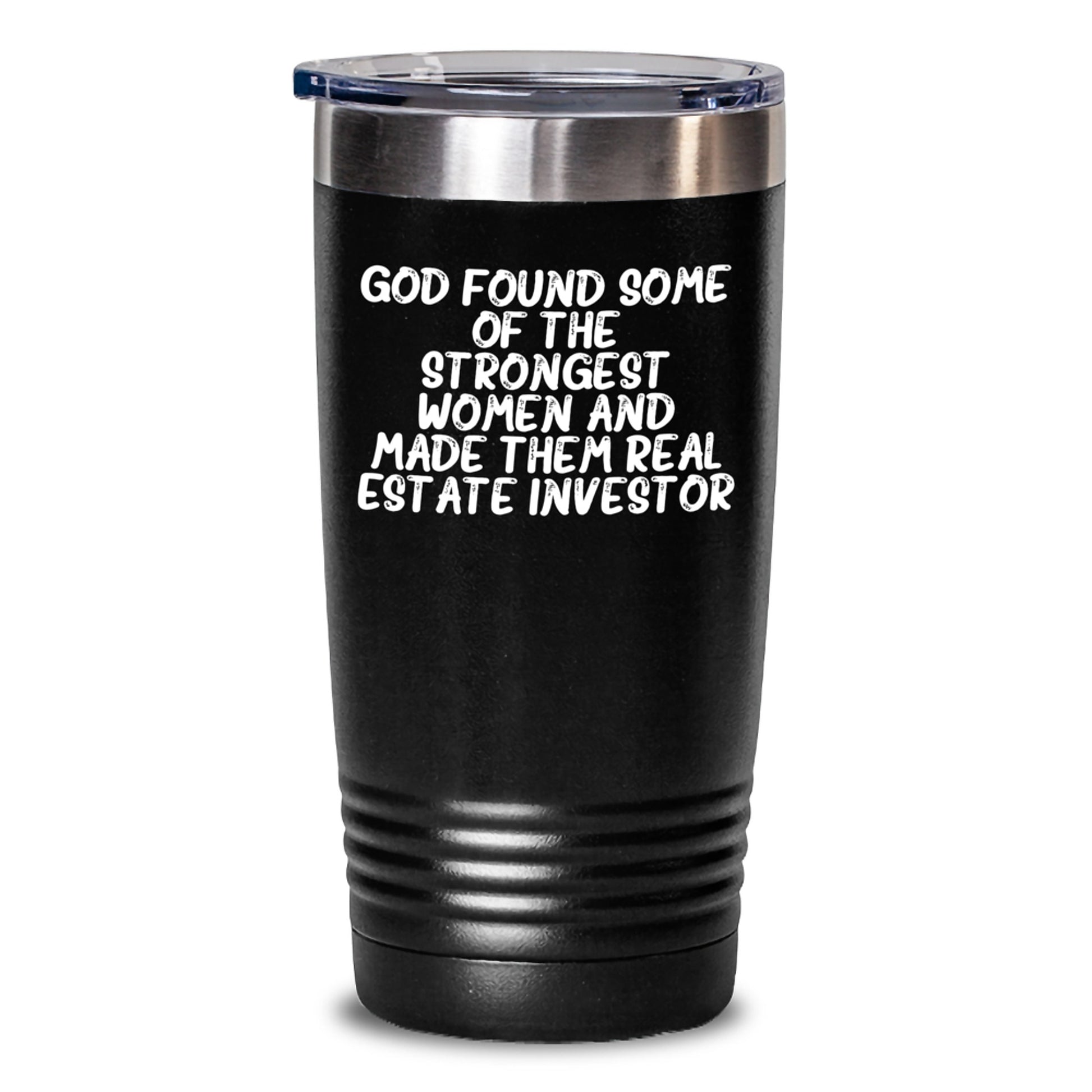 Funny Inspirational Gifts for Real Estate Investor Friends - God Found Some Of The Strongest Women Mugs Christmas Unique Gifts from Friends to Family - Main