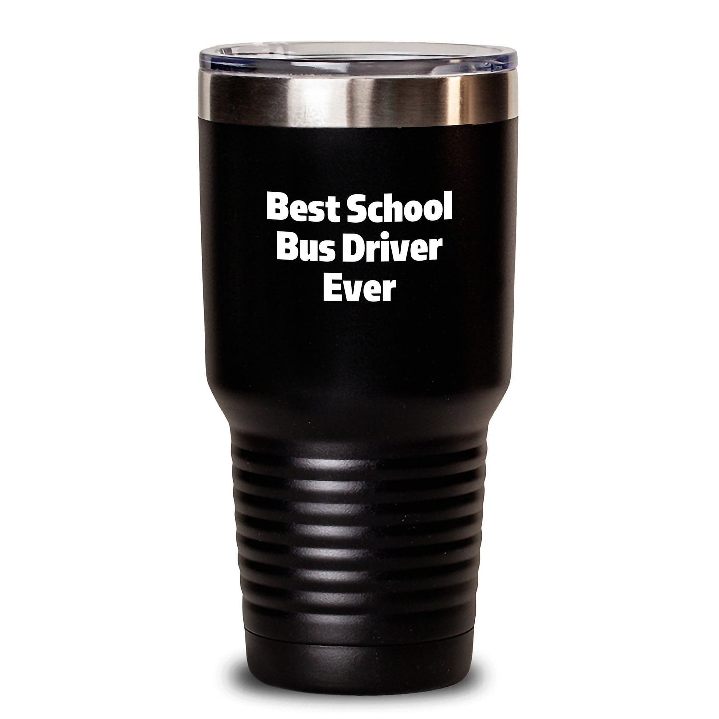 Funny School Bus Driver Gifts from Friends - Best School Bus Driver Ever Tumbler for Christmas Unique Gifts for School Bus Driver - Main