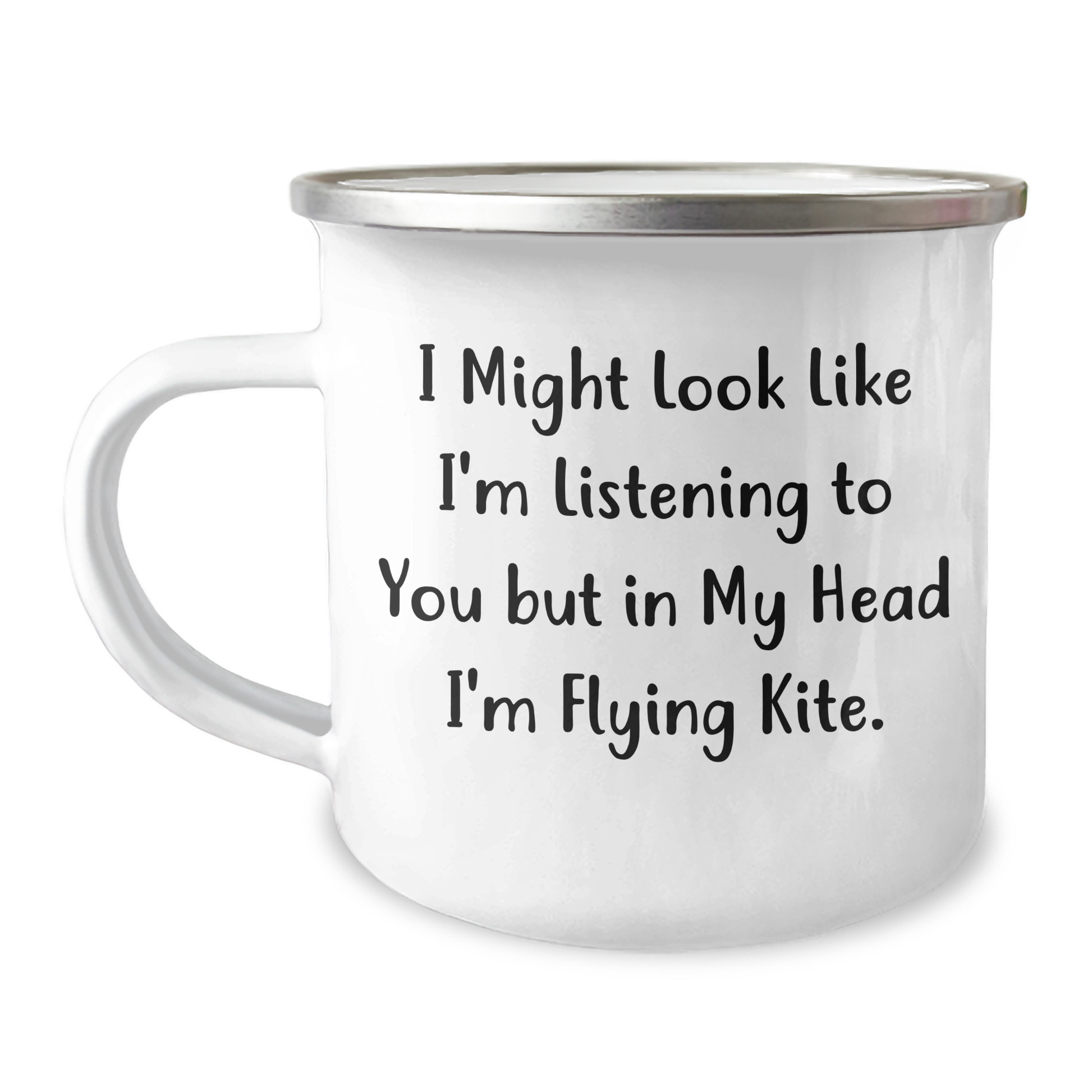 Funny Kite Flying Gifts from Men to Friends, Kite Flying Camping Mug for Graduation, Quote Inspired Gifts for Kite Flying Enthusiasts - Image 1