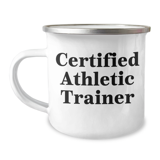 Funny Quote Gifts for Athletic Trainers, Camping Mug from Friends, Unique Graduation Gifts for Men - Image 1