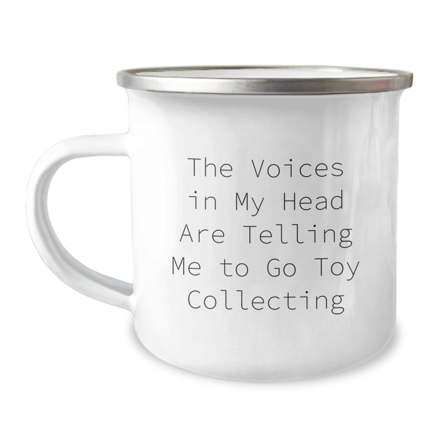Funny Toy Collecting Gifts from Friends for Men and Women - The Voices In My Head Are Telling Me To Go Toy Collecting - Graduation Unique Gifts for Toy Collecting Enthusiasts - Camping Mug - Image 1